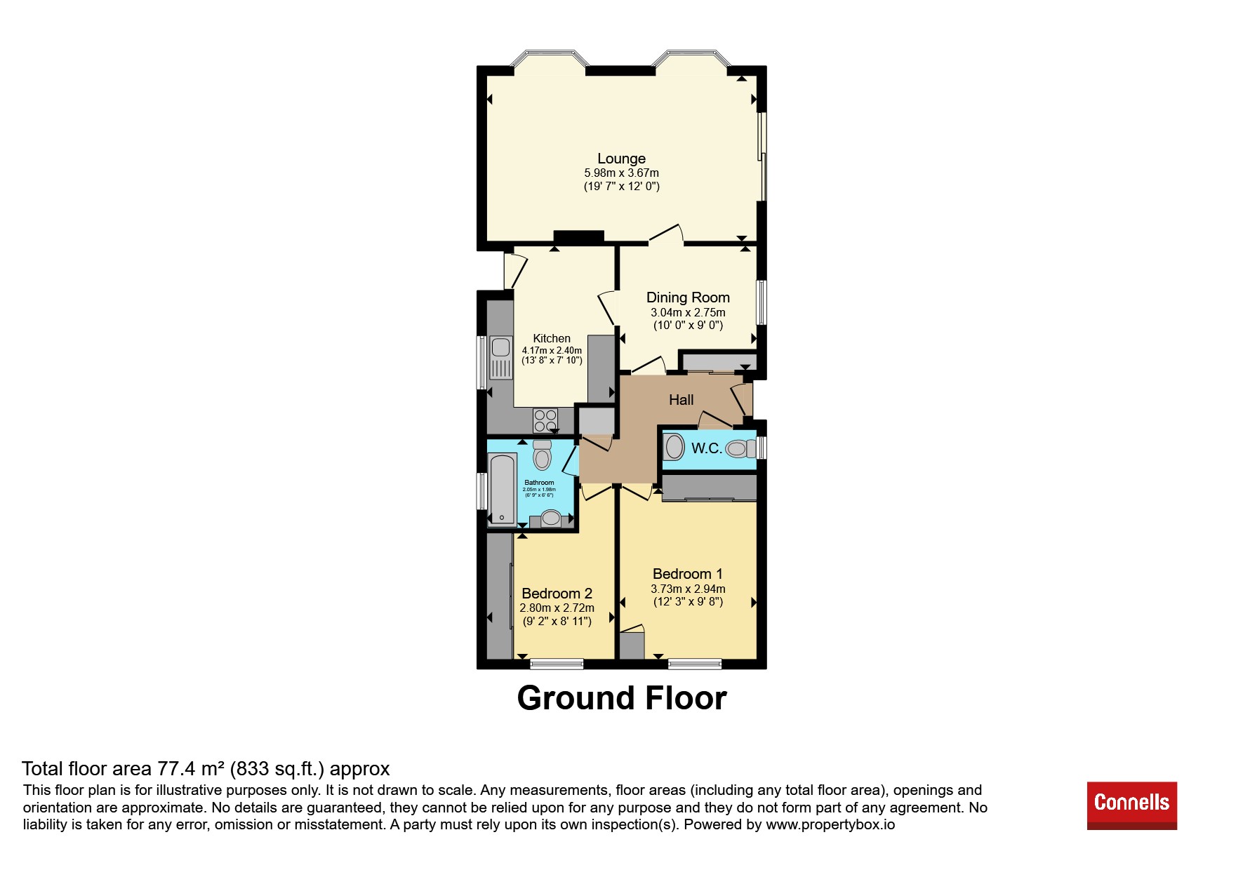 31, Lodgefield Park, Stafford floorplan