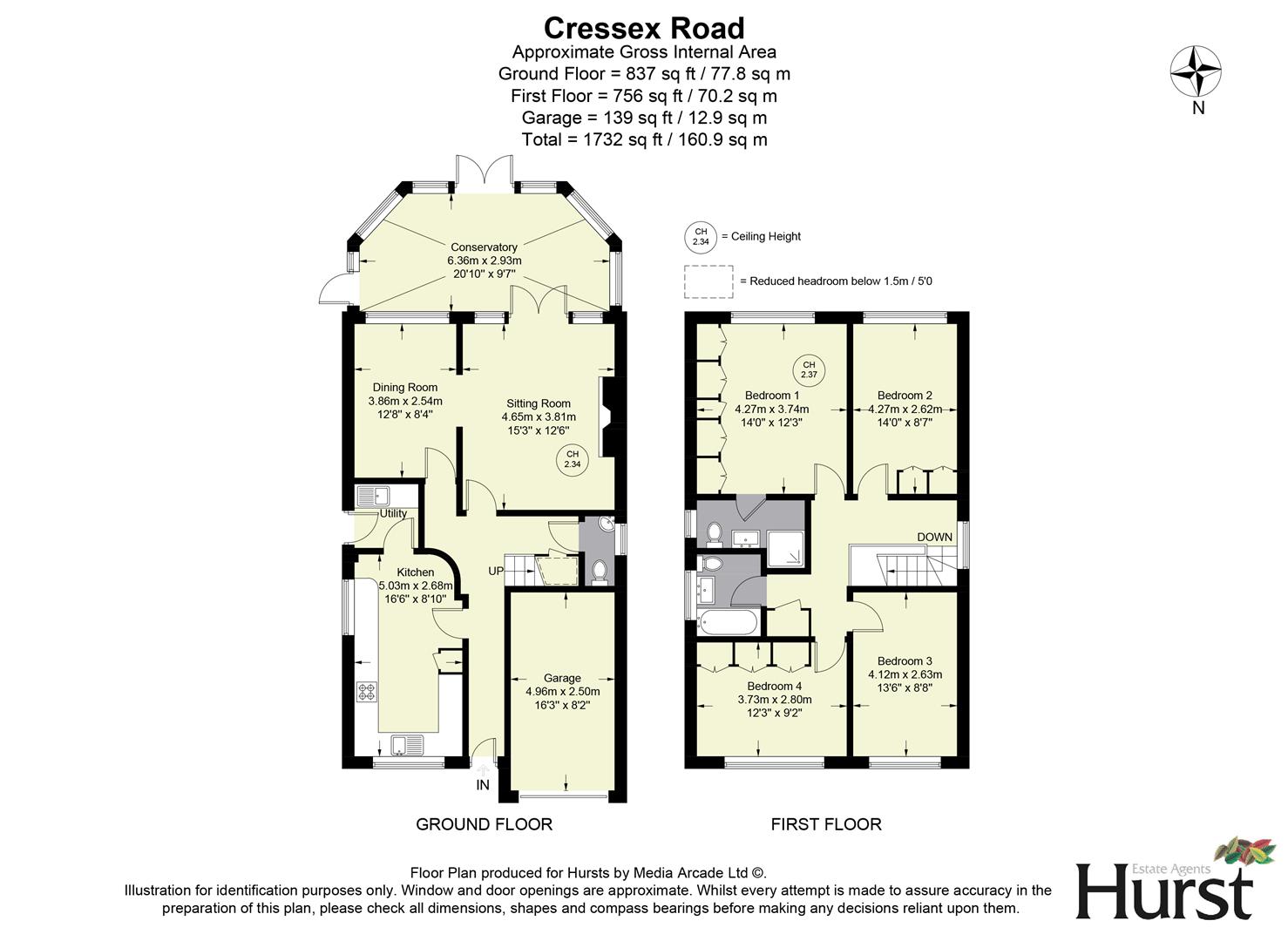 47B, Cressex Road, High Wycombe floorplan