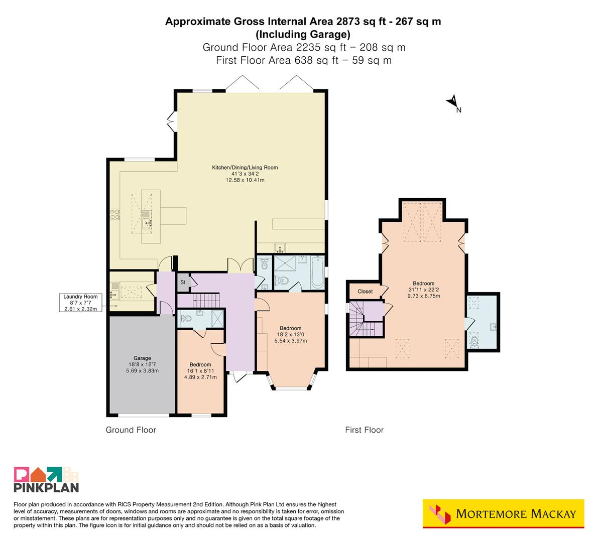 19, Old Park Road South, Enfield floorplan