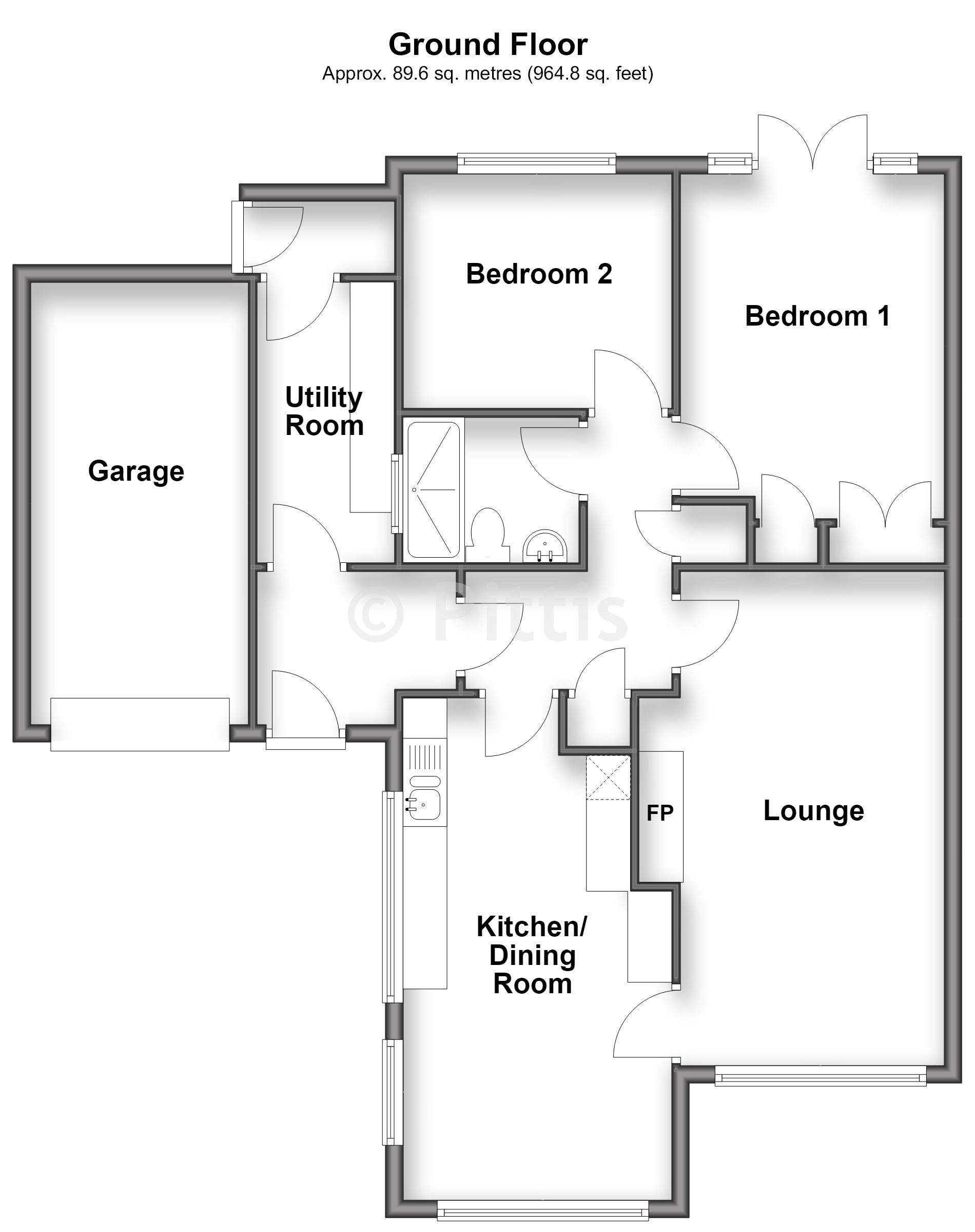 8, Martine Close, Freshwater floorplan