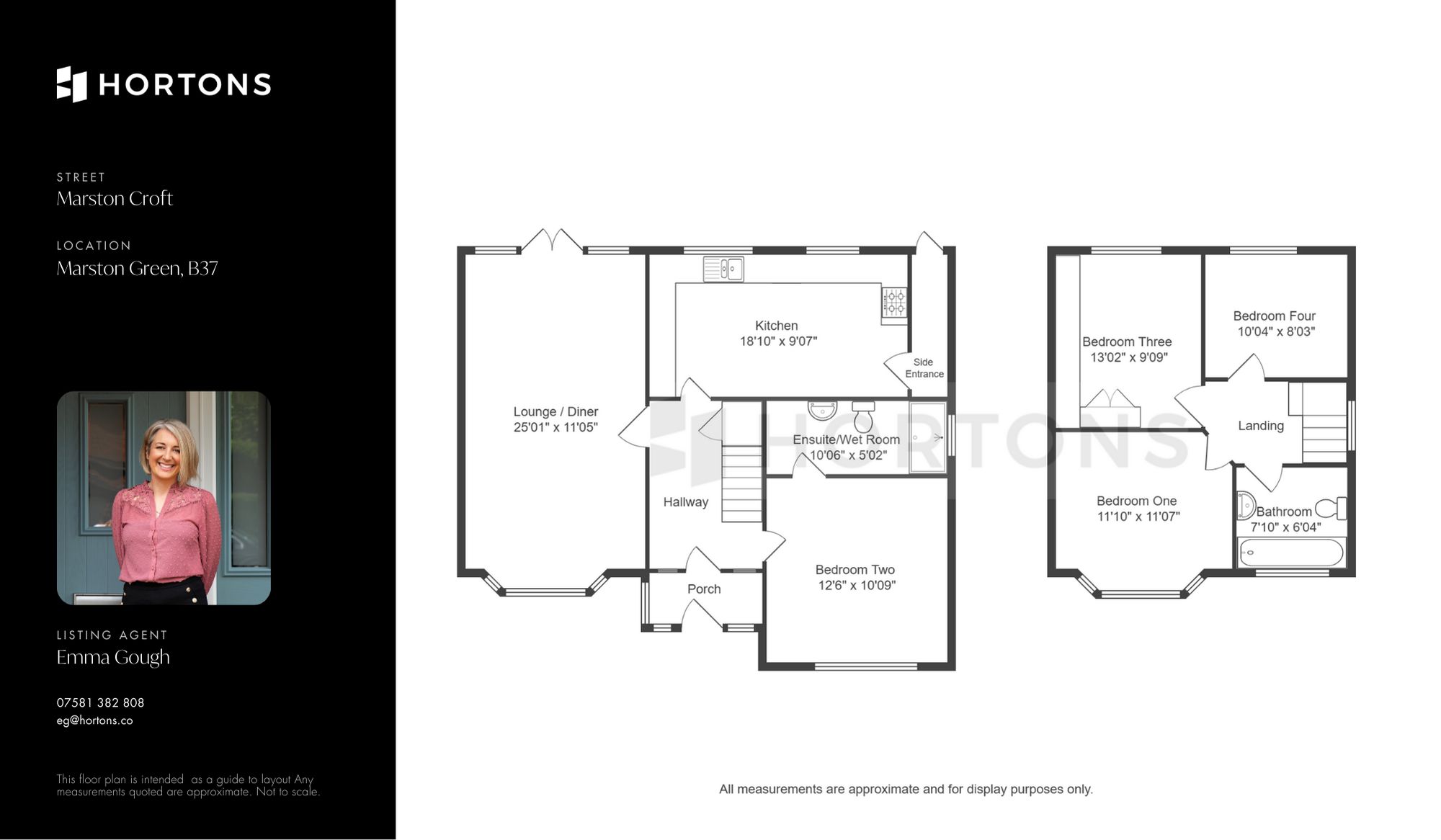 11 Marston Croft, Birmingham floorplan
