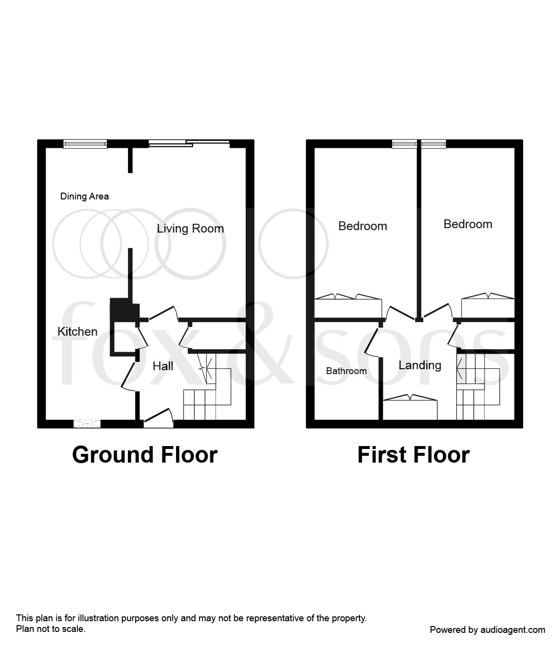 2 Bedrooms Terraced house for sale in Turnpike Place, Crawley RH11