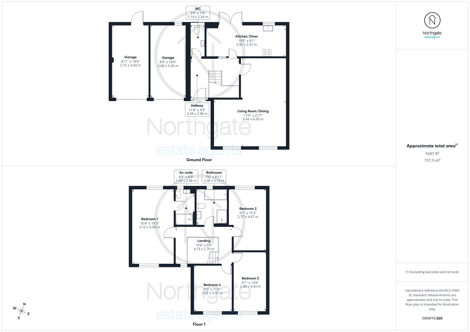 32 The Grange, Newton Aycliffe floorplan