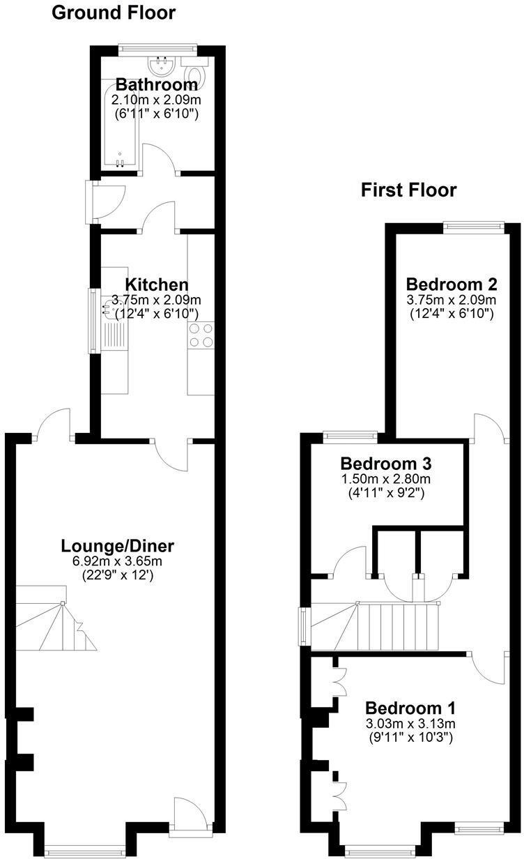 123, Morant Road, Essex floorplan