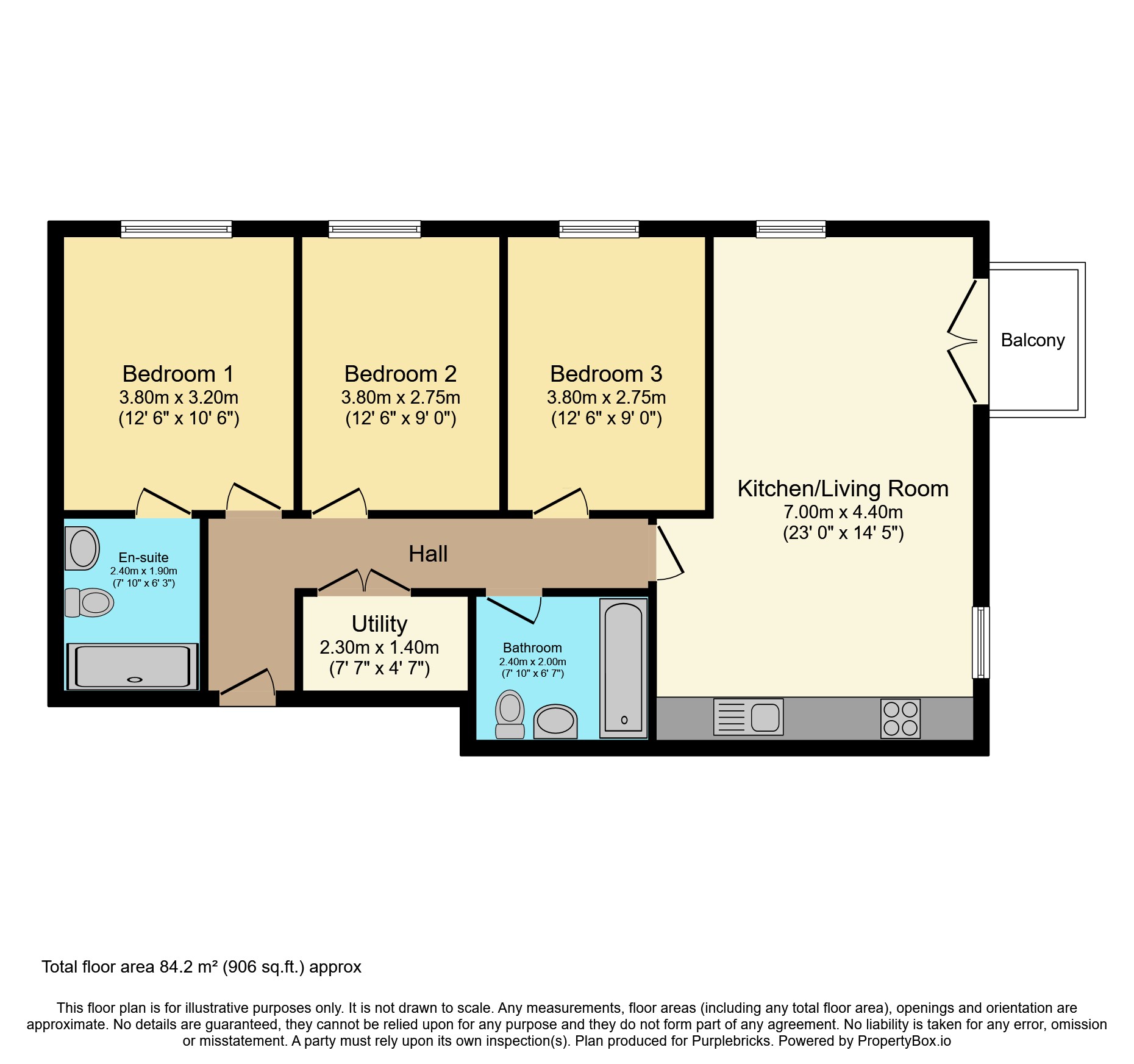 139 Grant Court,, Ordsall Lane, Salford floorplan