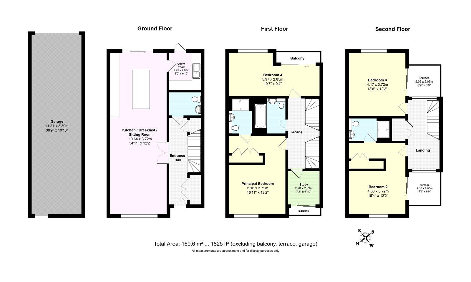 4, Huxley Row, Cambridgeshire floorplan