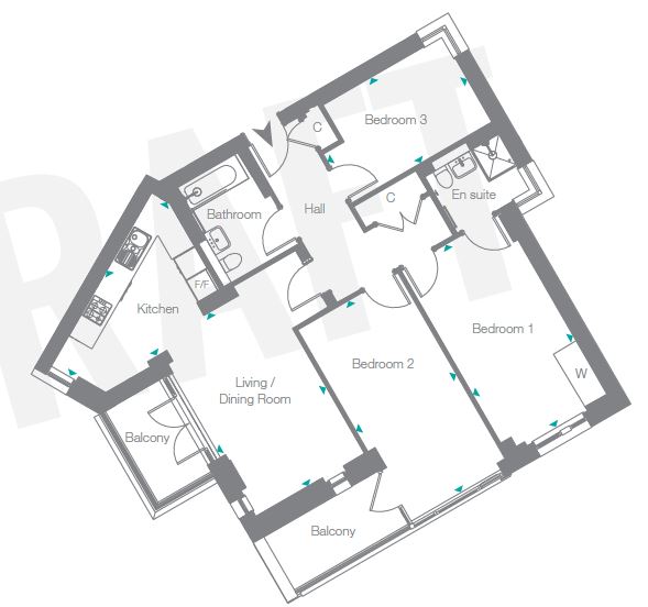 3 Bedrooms Flat for sale in Belmont Park, Blackheath SE13