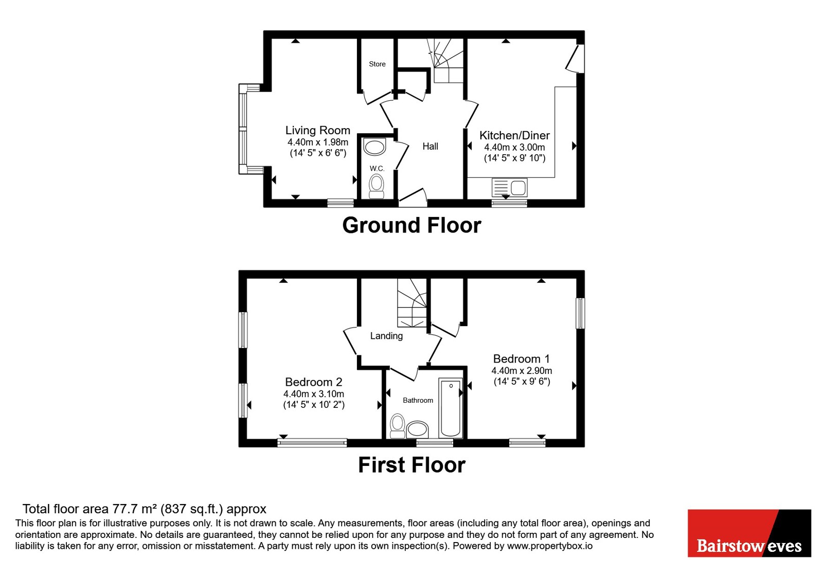 18, Locomotive Way, Nottingham floorplan