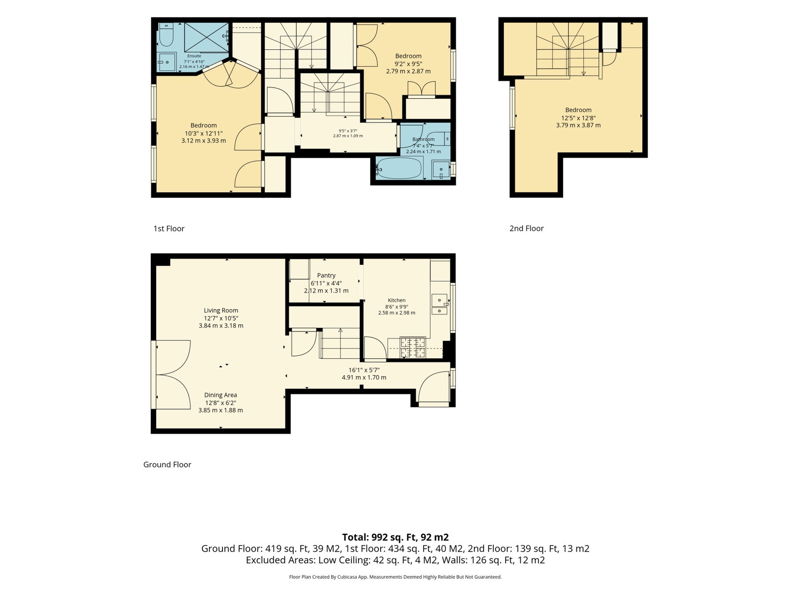 Silver Birches, 398,Flat 4, Parrs Wood Road, Manchester floorplan