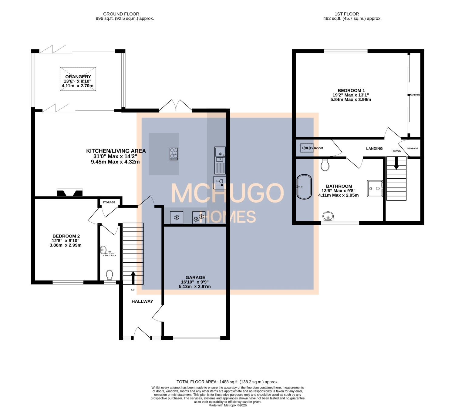 137, Gillhurst Road, Birmingham floorplan