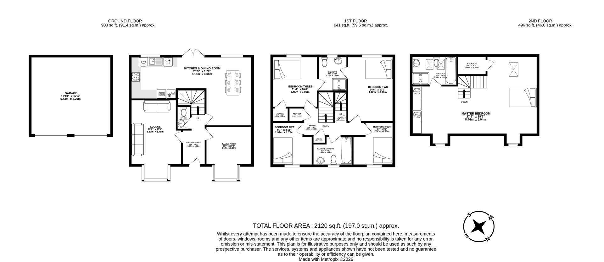 12, Prestwick Close, Chorley floorplan