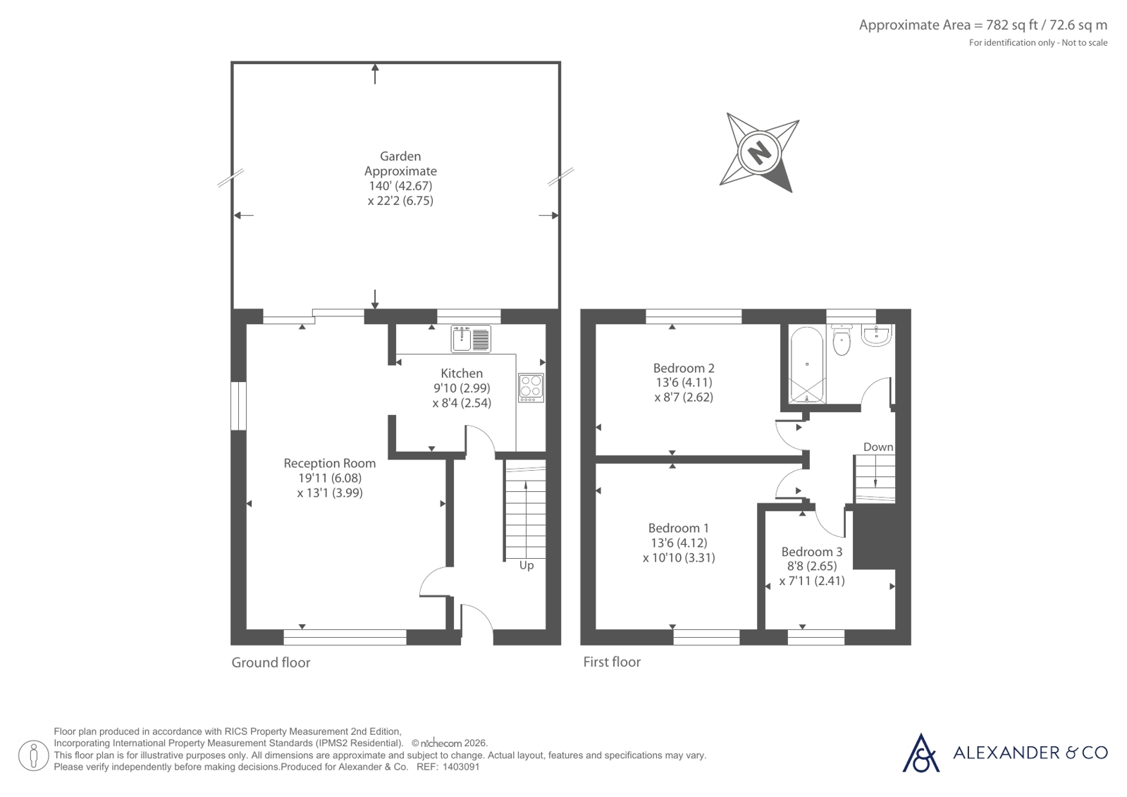 21, Hillcroft, Bedfordshire floorplan
