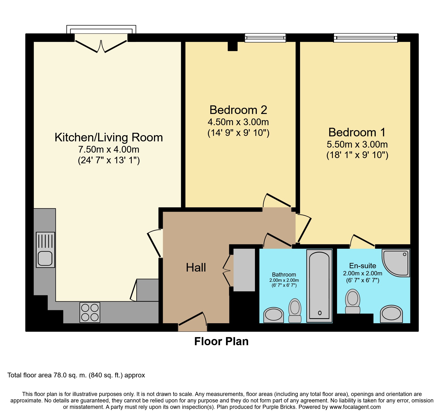 2 Bedrooms Flat for sale in Stockbridge Close, West Cheshunt EN7