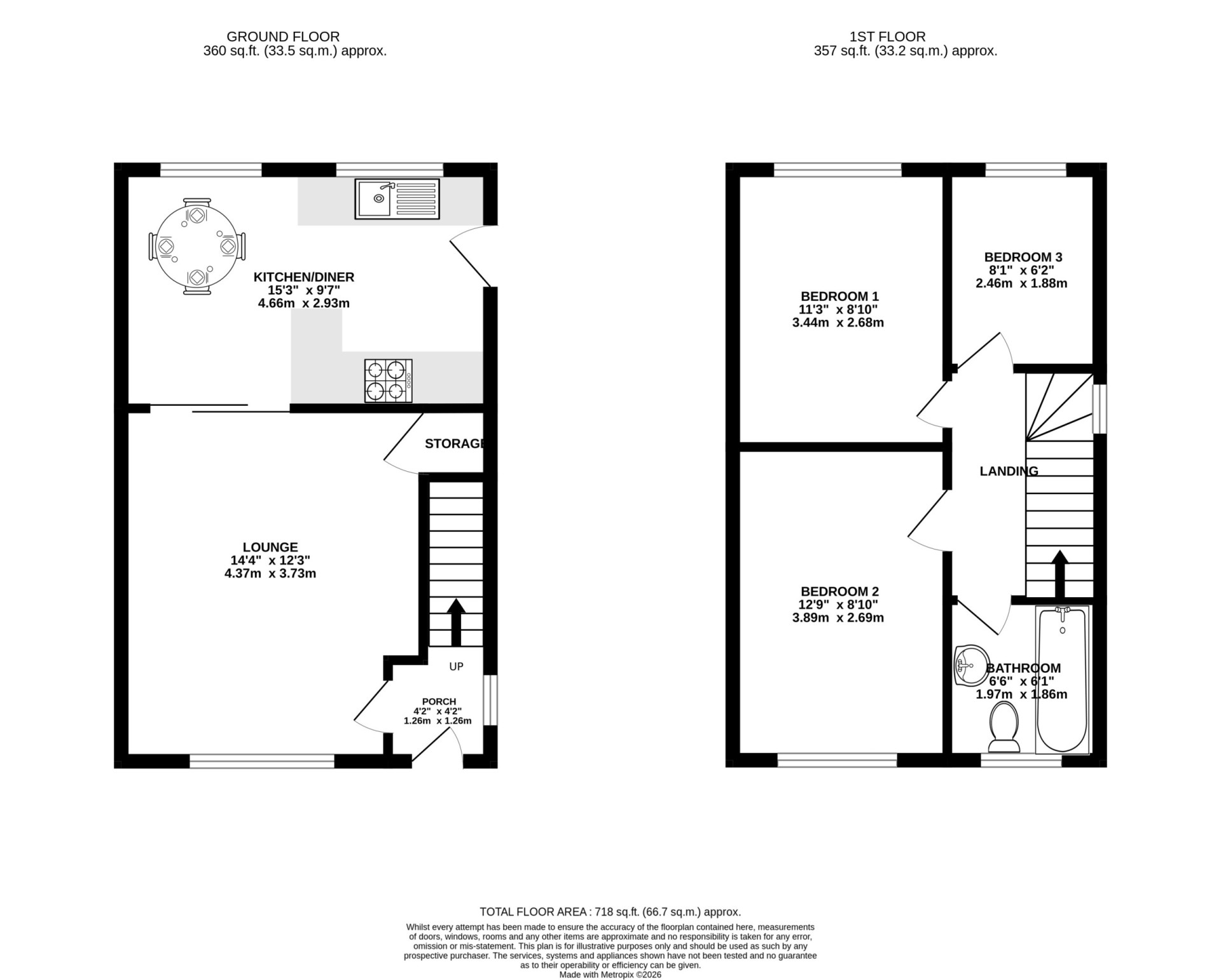 14,Little Meddow, Andreas floorplan
