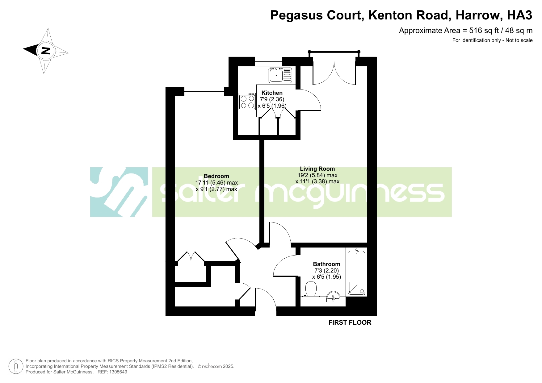 17 Pegasus Court 381, Kenton Road, Kenton floorplan
