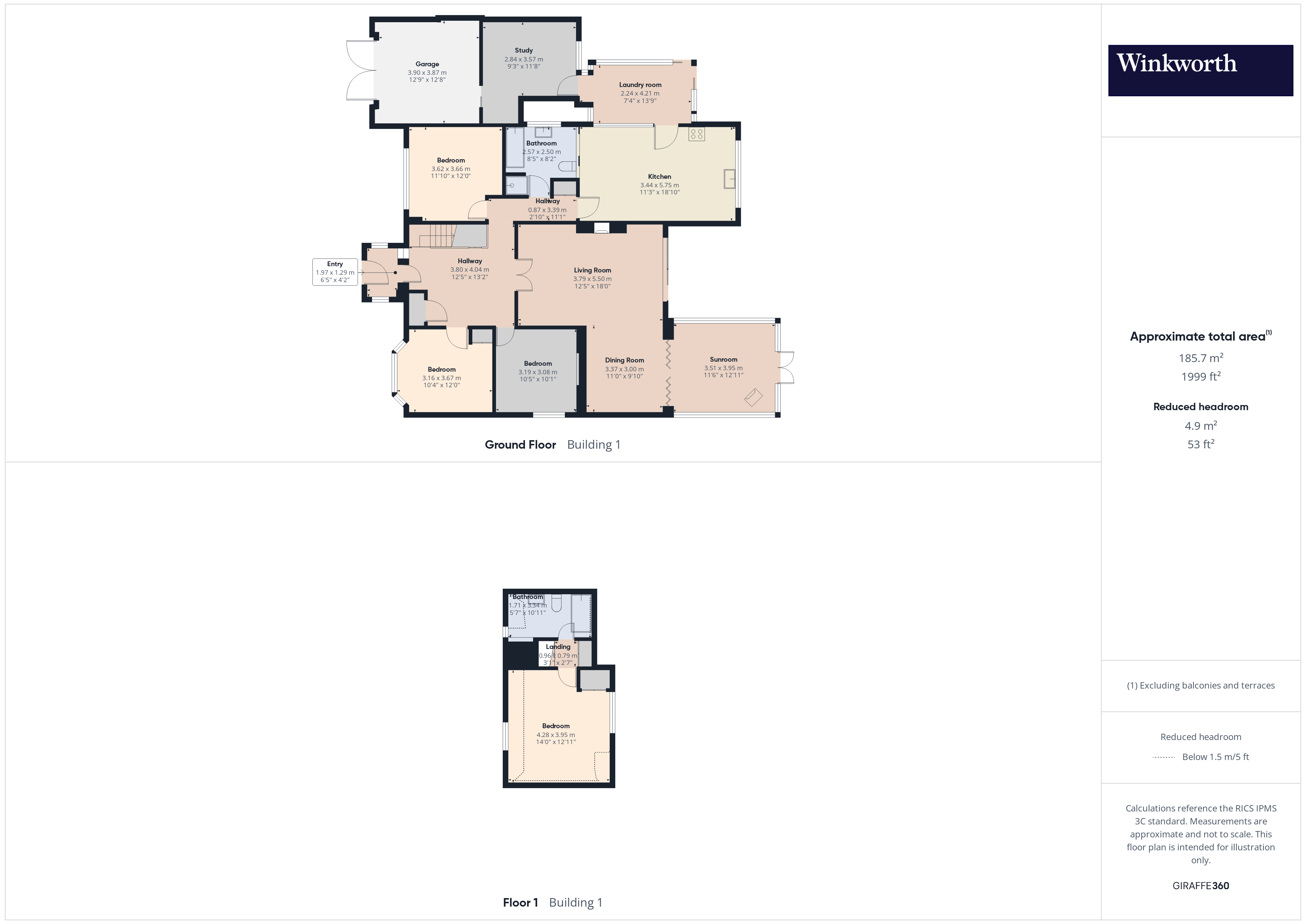 18, Highdown Avenue, Reading floorplan