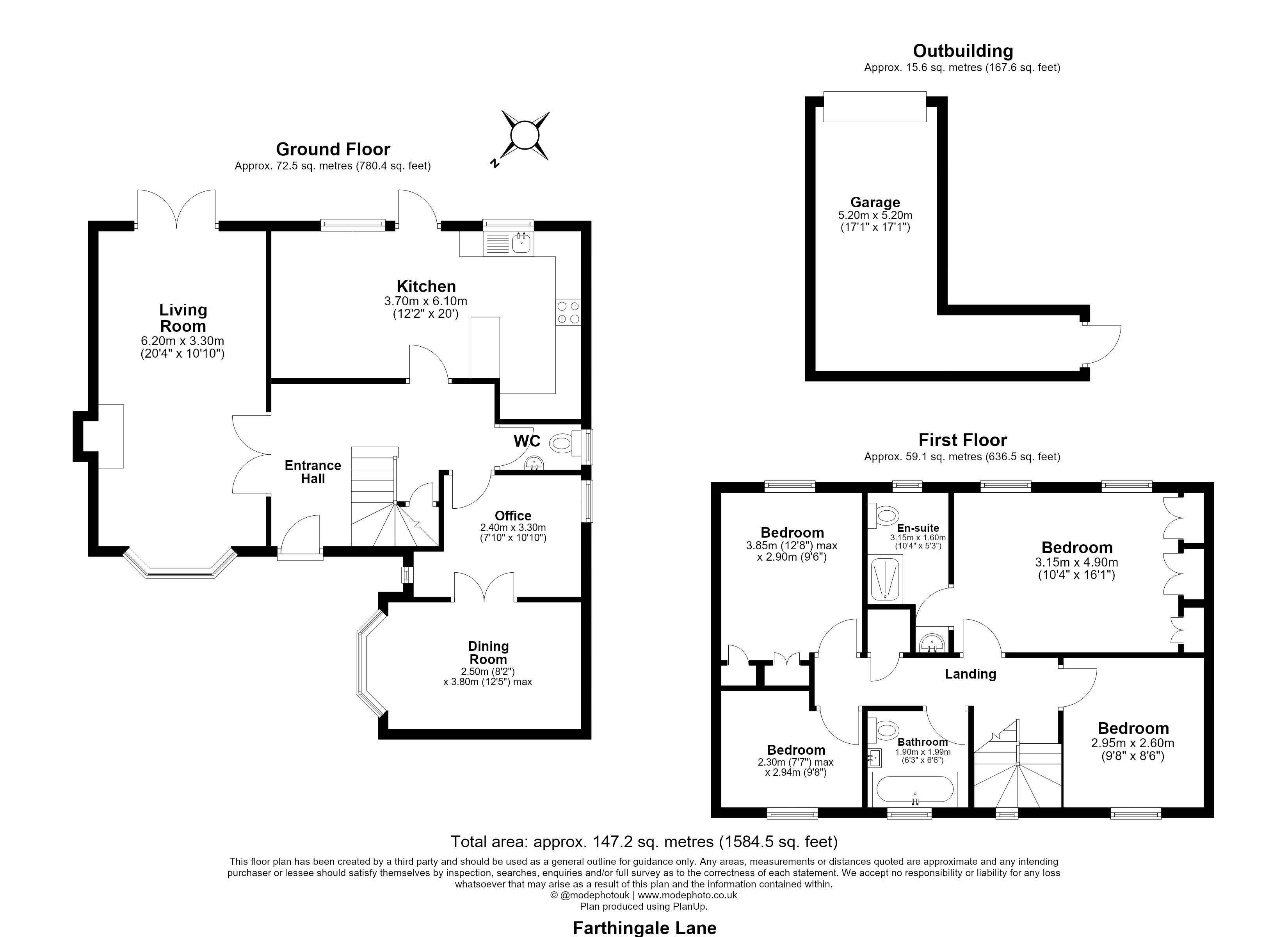 6, Farthingale Lane, Waltham Abbey floorplan