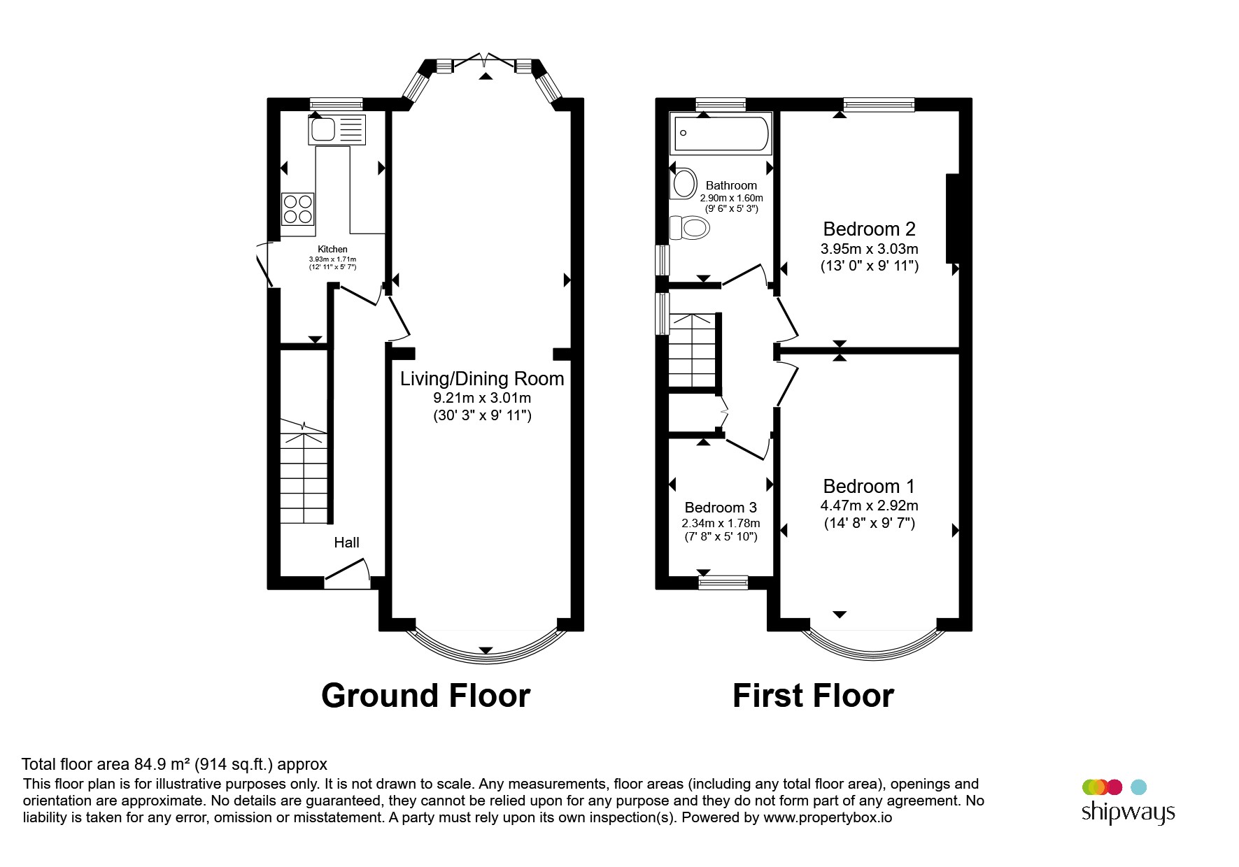 56, Brean Avenue, Birmingham floorplan
