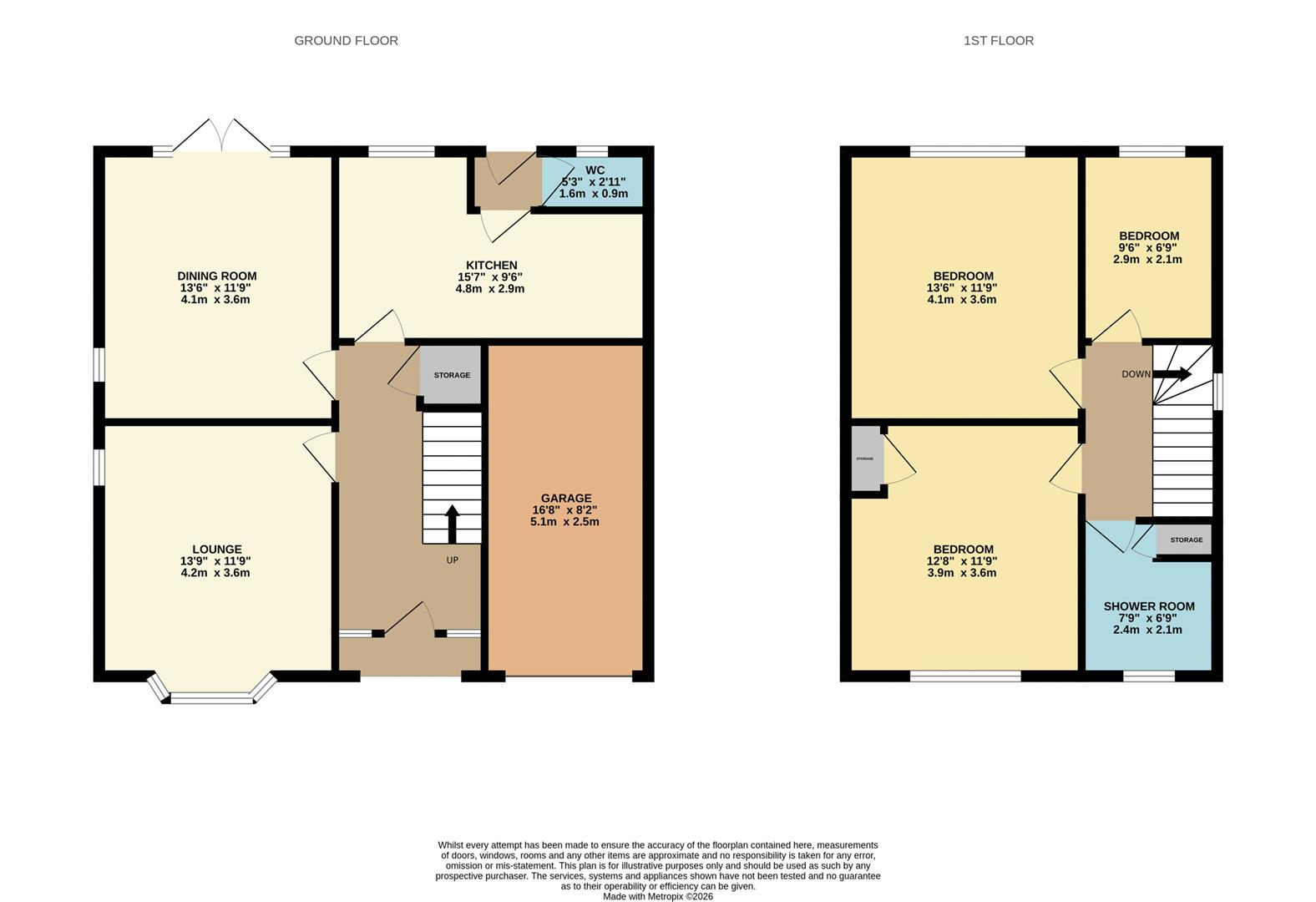 276, Windmill Avenue, Kettering floorplan