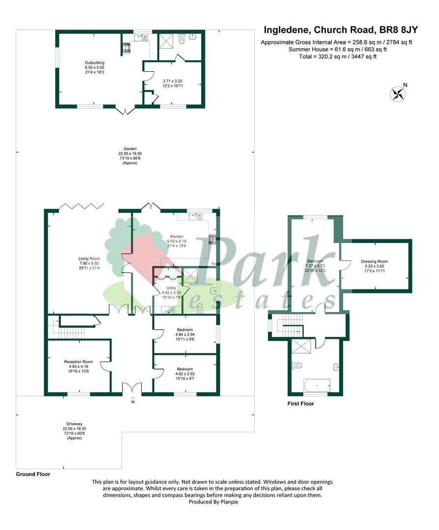 Ingledene, Church Road, Swanley floorplan