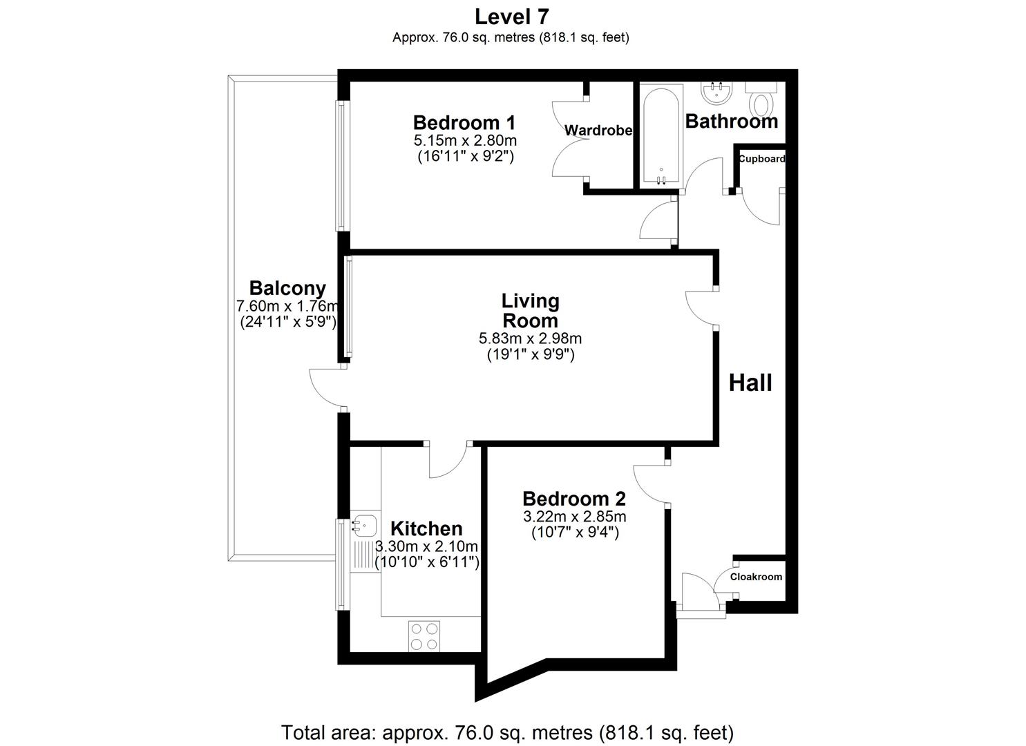 2 Bedrooms Flat for sale in Bentinck Road, Yiewsley, West Drayton UB7