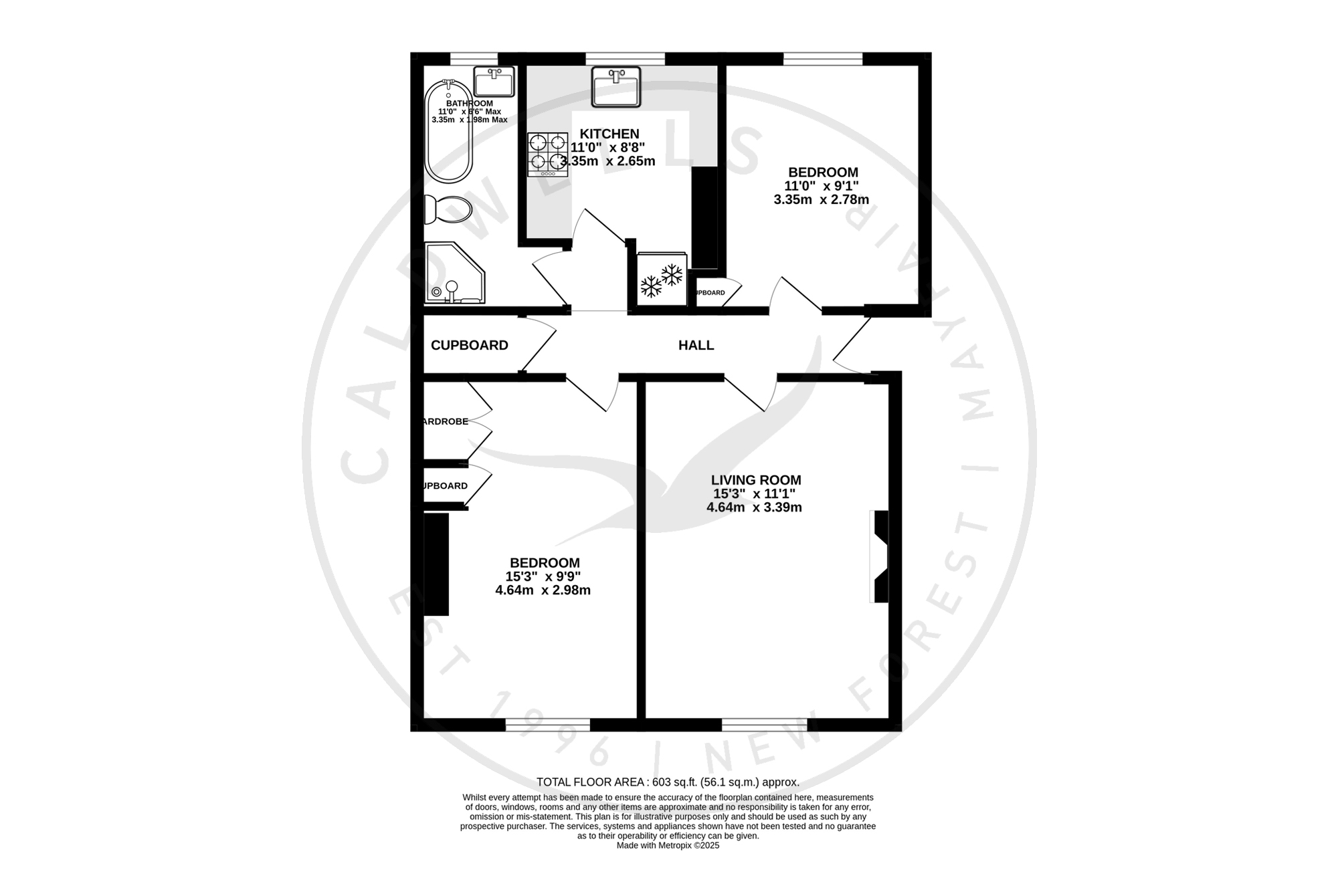 2, Mulberry House, Lymington floorplan