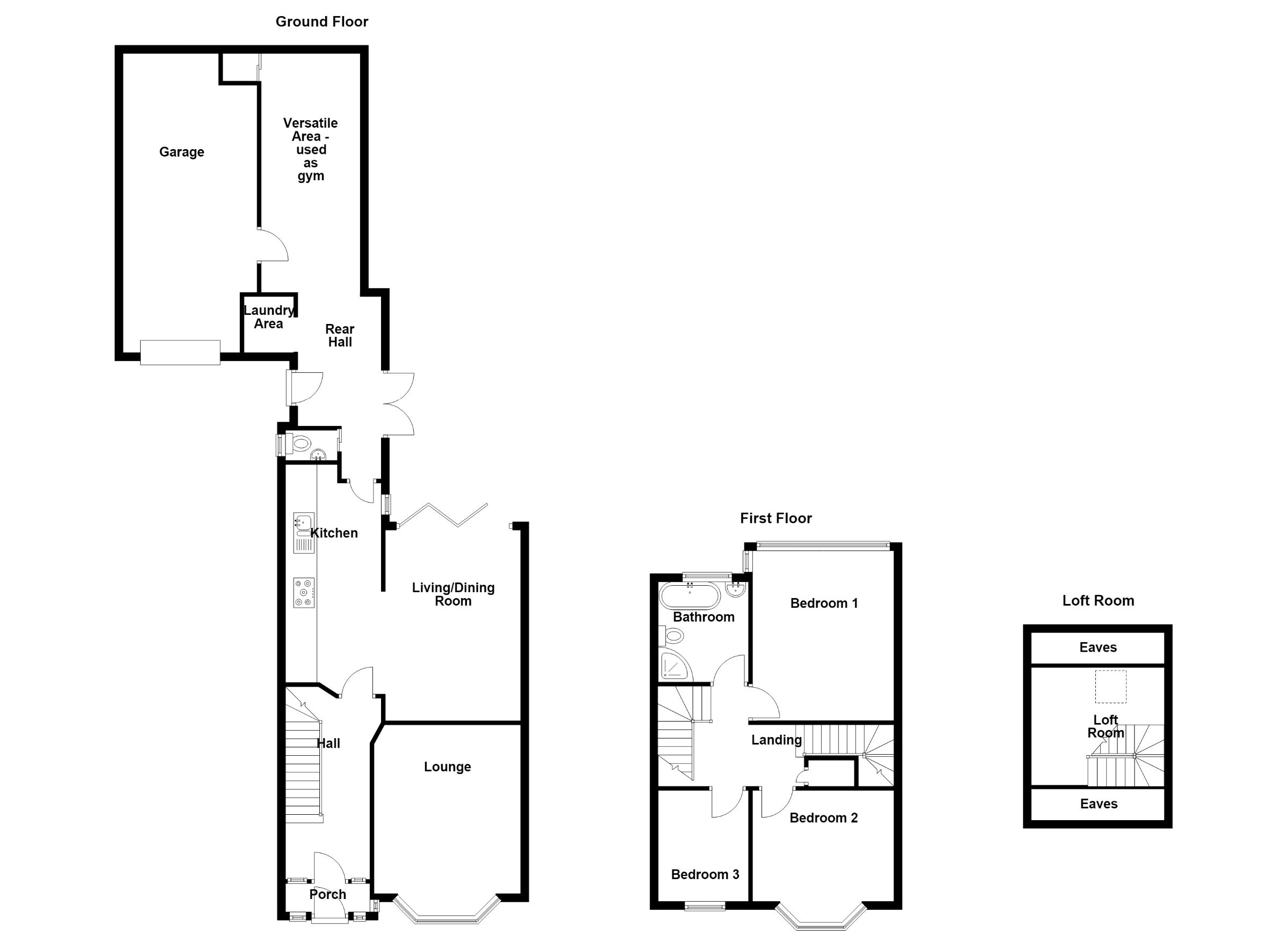 112 Broadway, Morecambe floorplan