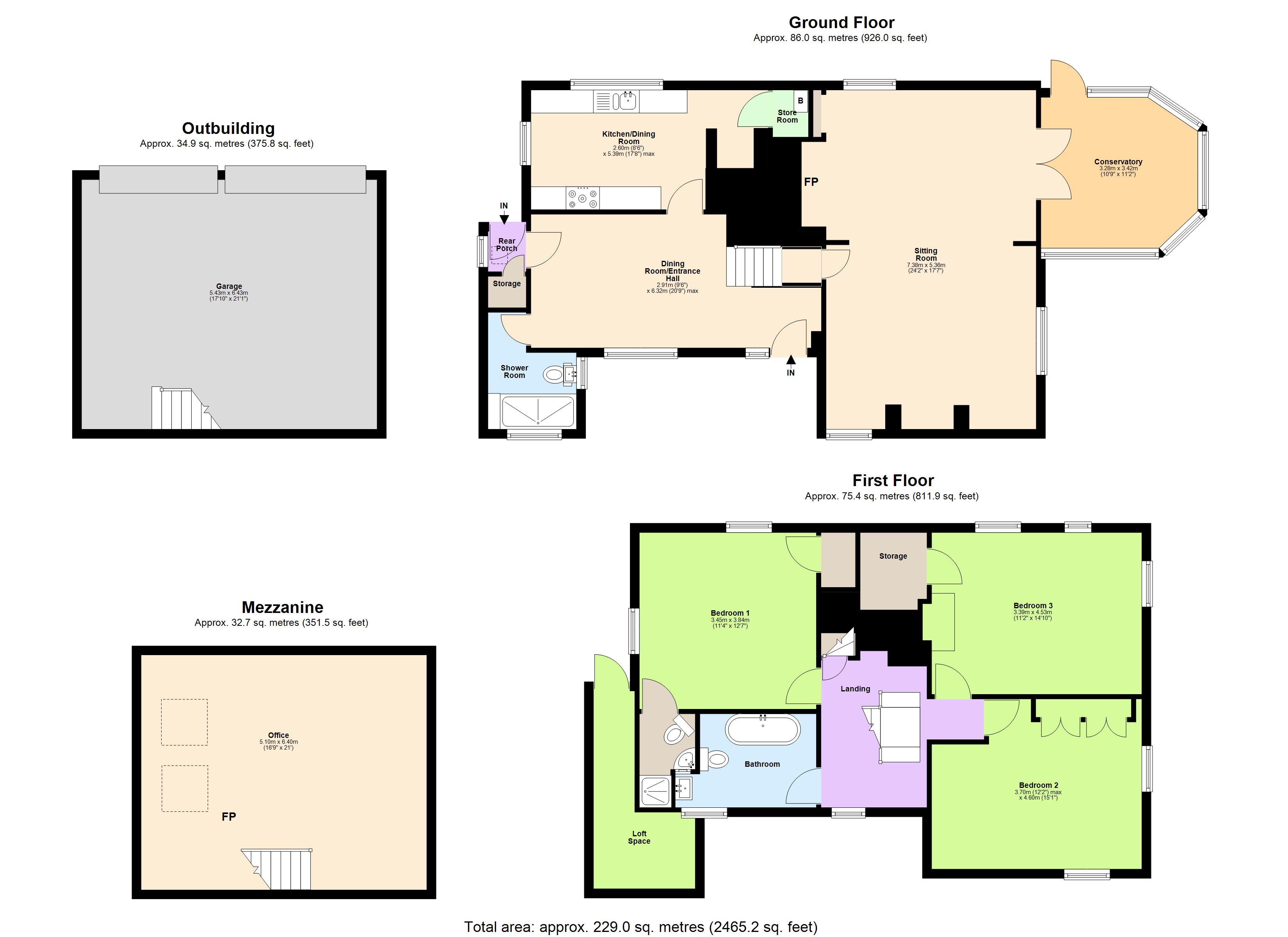 3, Brook Street, Edlesborough floorplan