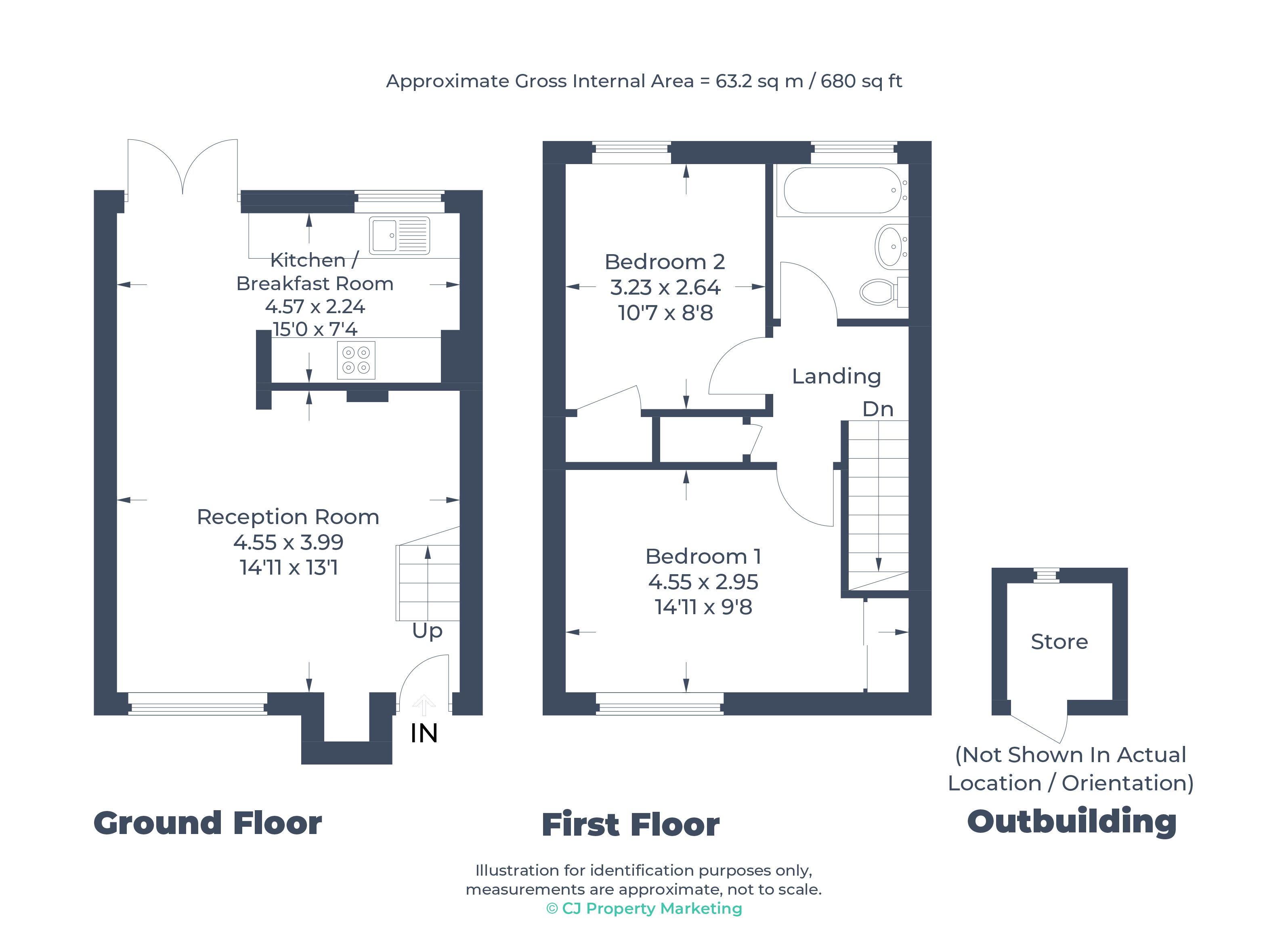10, Dormans Close, Northwood floorplan