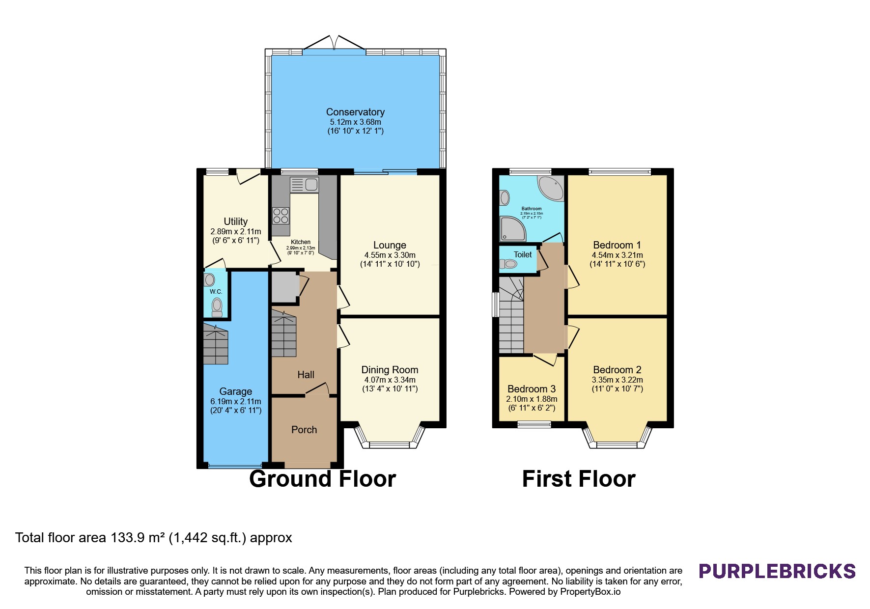 311, Flaxley Road, Birmingham floorplan