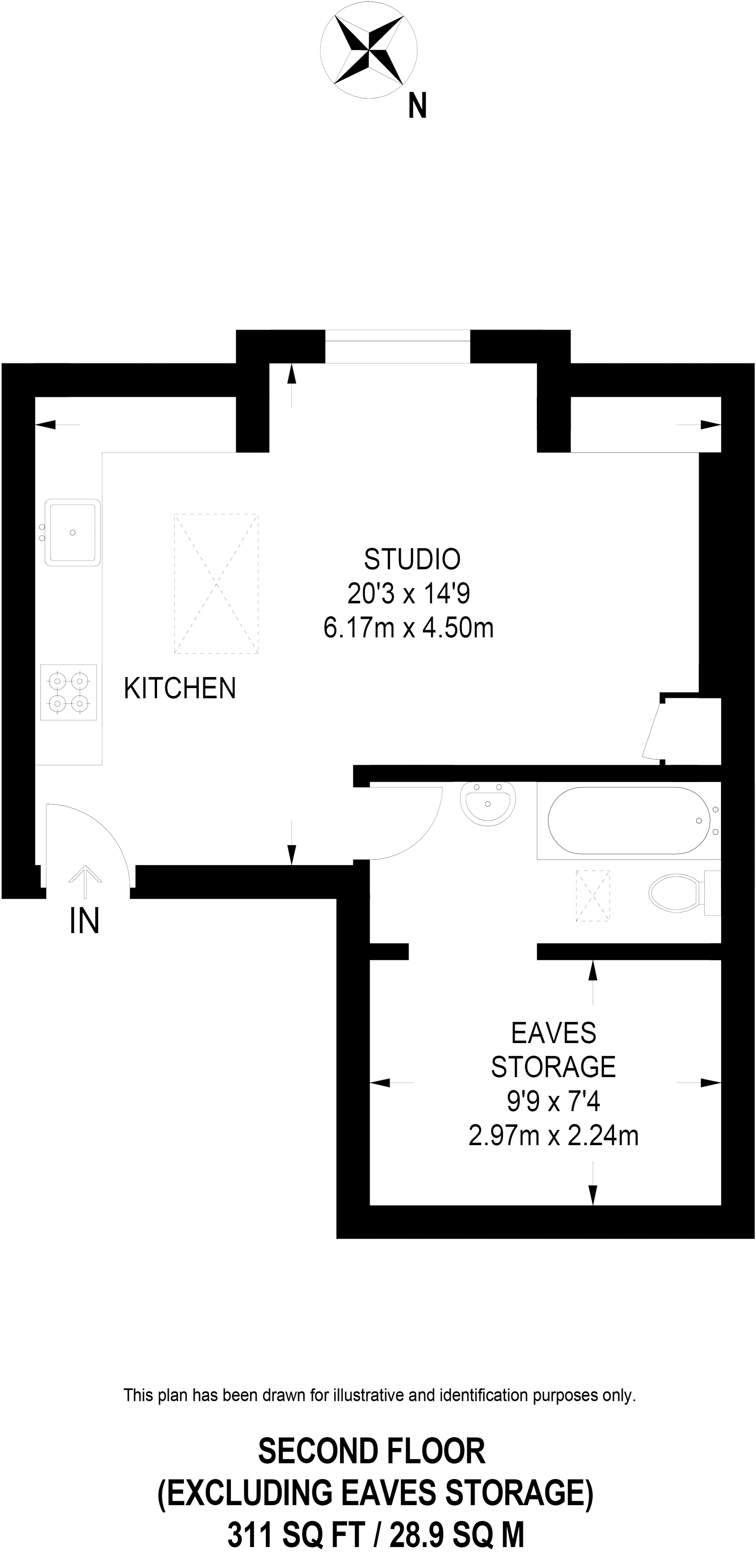 Cranwich Road, Stamford Hill floorplan
