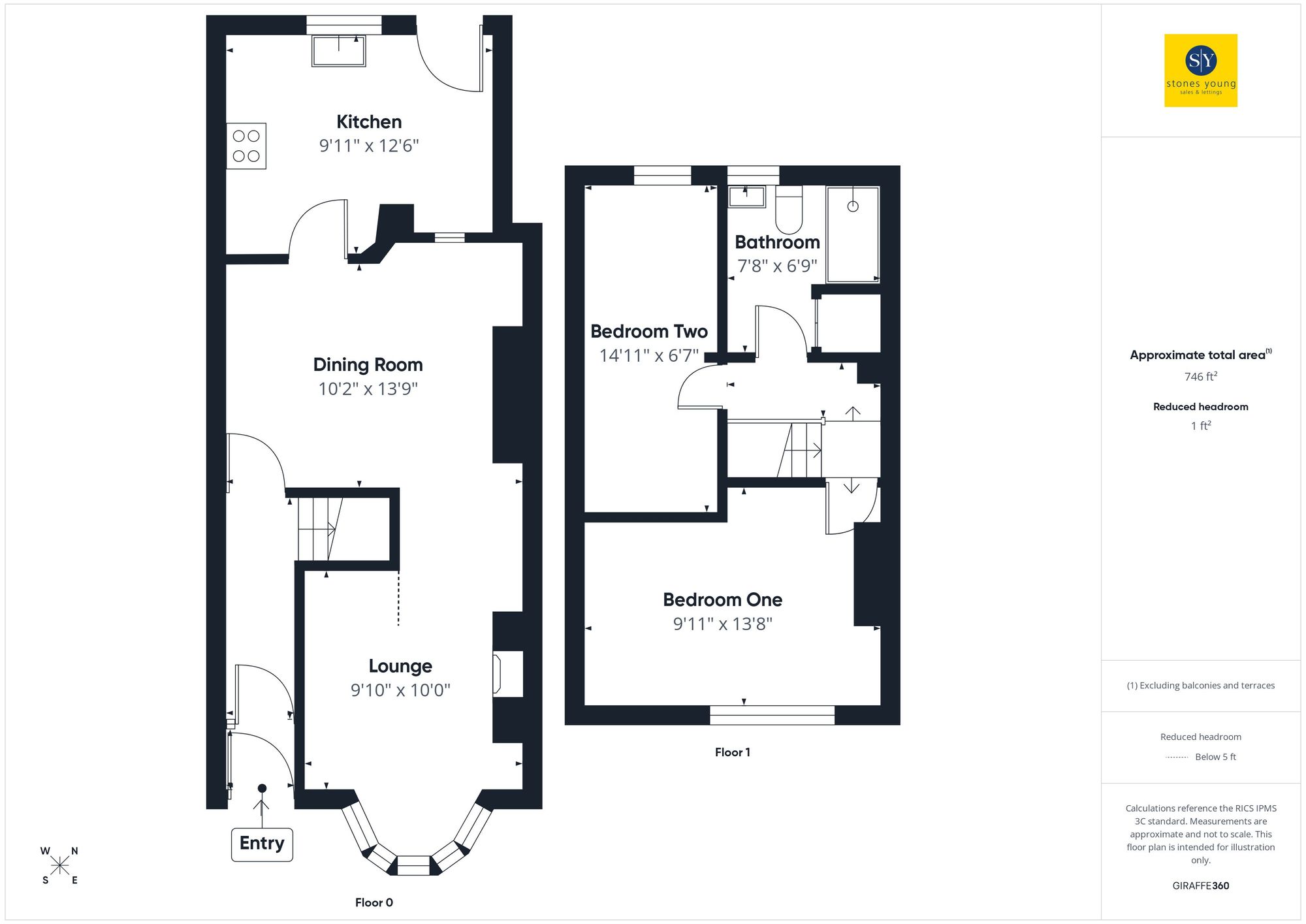 78 Moorfield Avenue, Blackburn floorplan