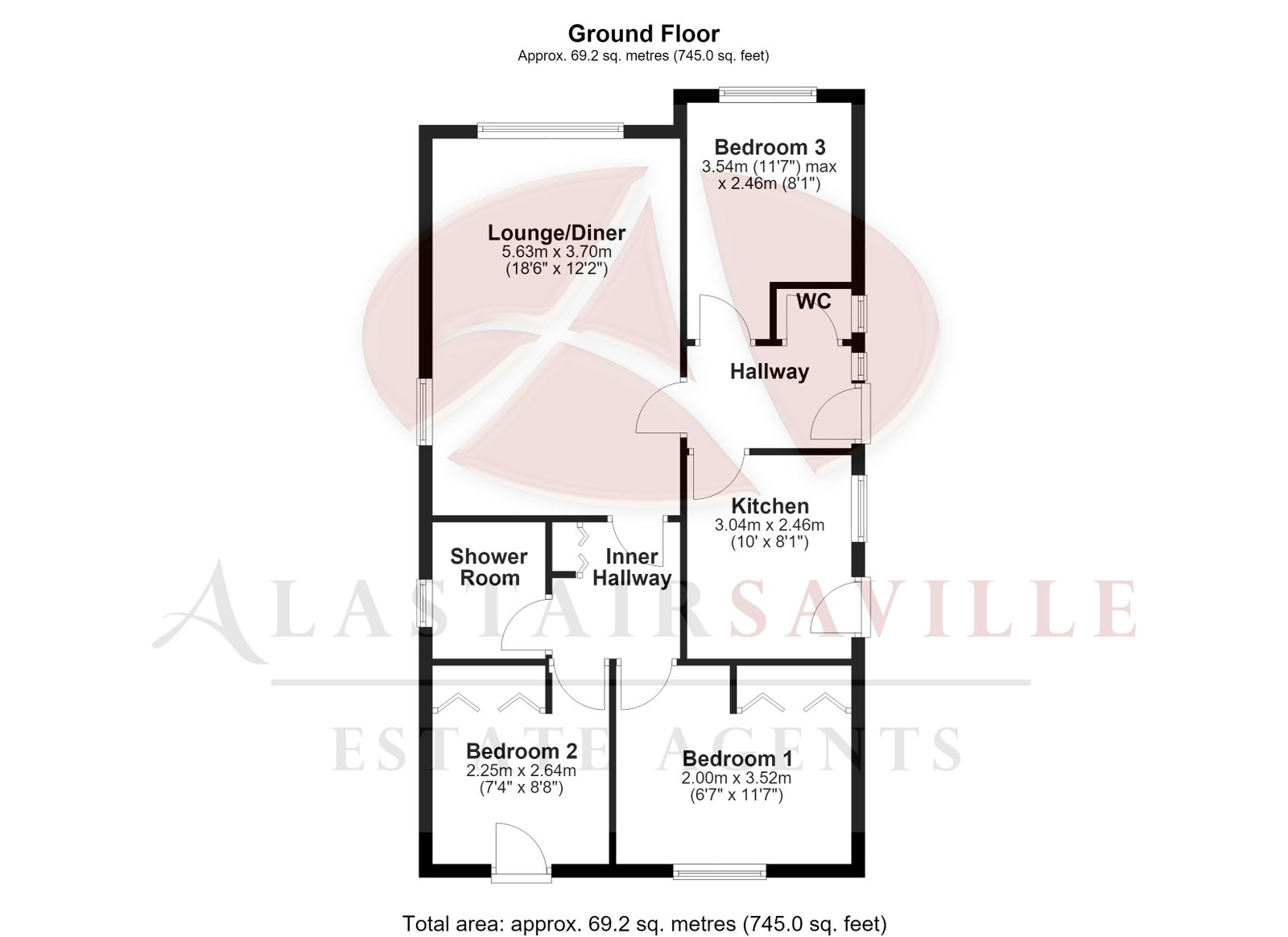 6, Redwood Avenue, Lydiate floorplan