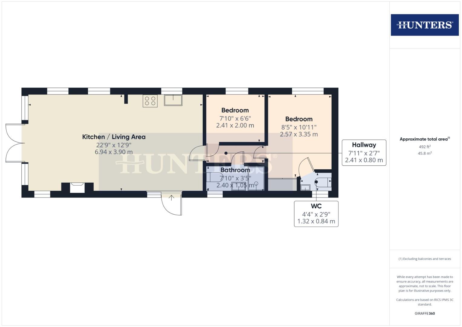 38 Mistys Place, Flamborough Road, Bridlington floorplan