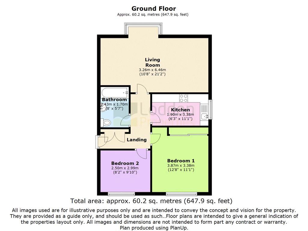 2 Bedrooms Flat to rent in Richards Field, Chineham, Basingstoke RG24