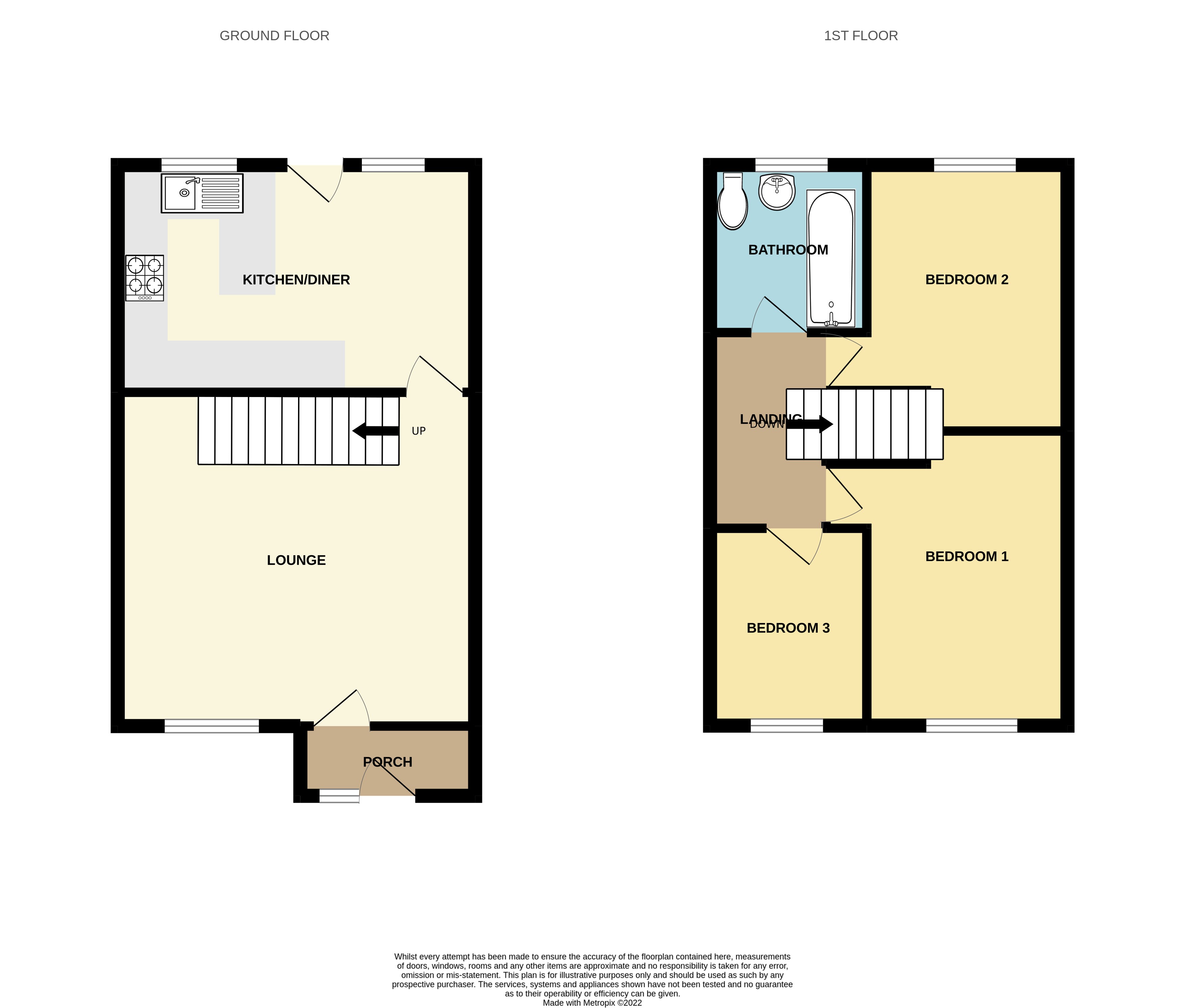 23, Farnham Walk, Ilkeston floorplan