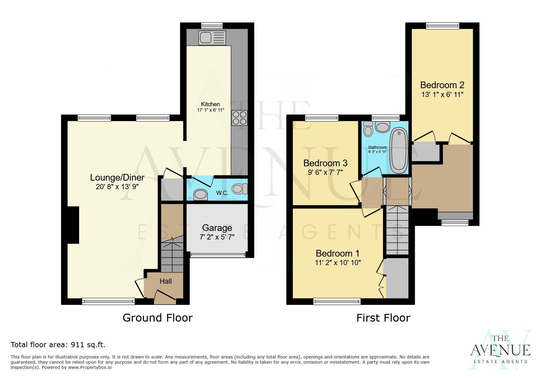 10 Heron Close, Coven, Staffordshire floorplan