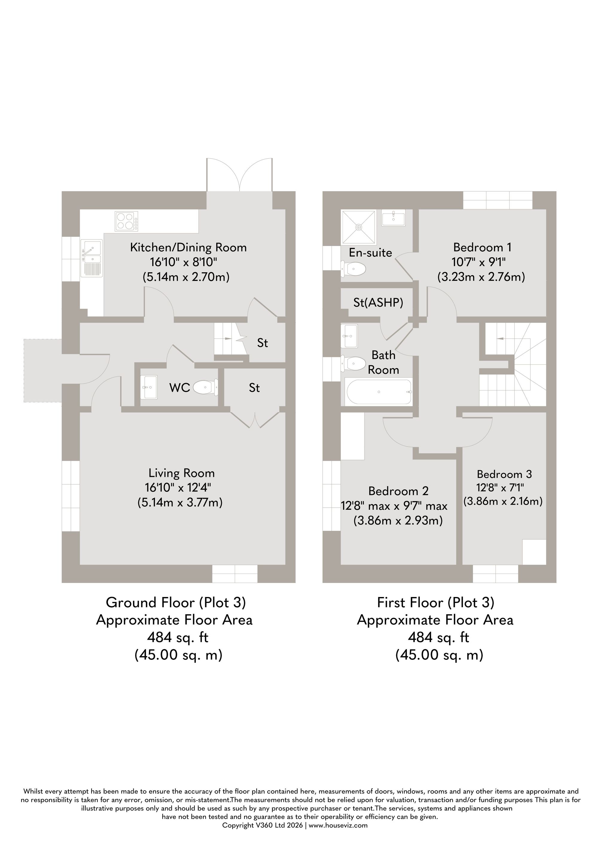 Plot 35 (The Reedham), Manor Green, Norwich floorplan