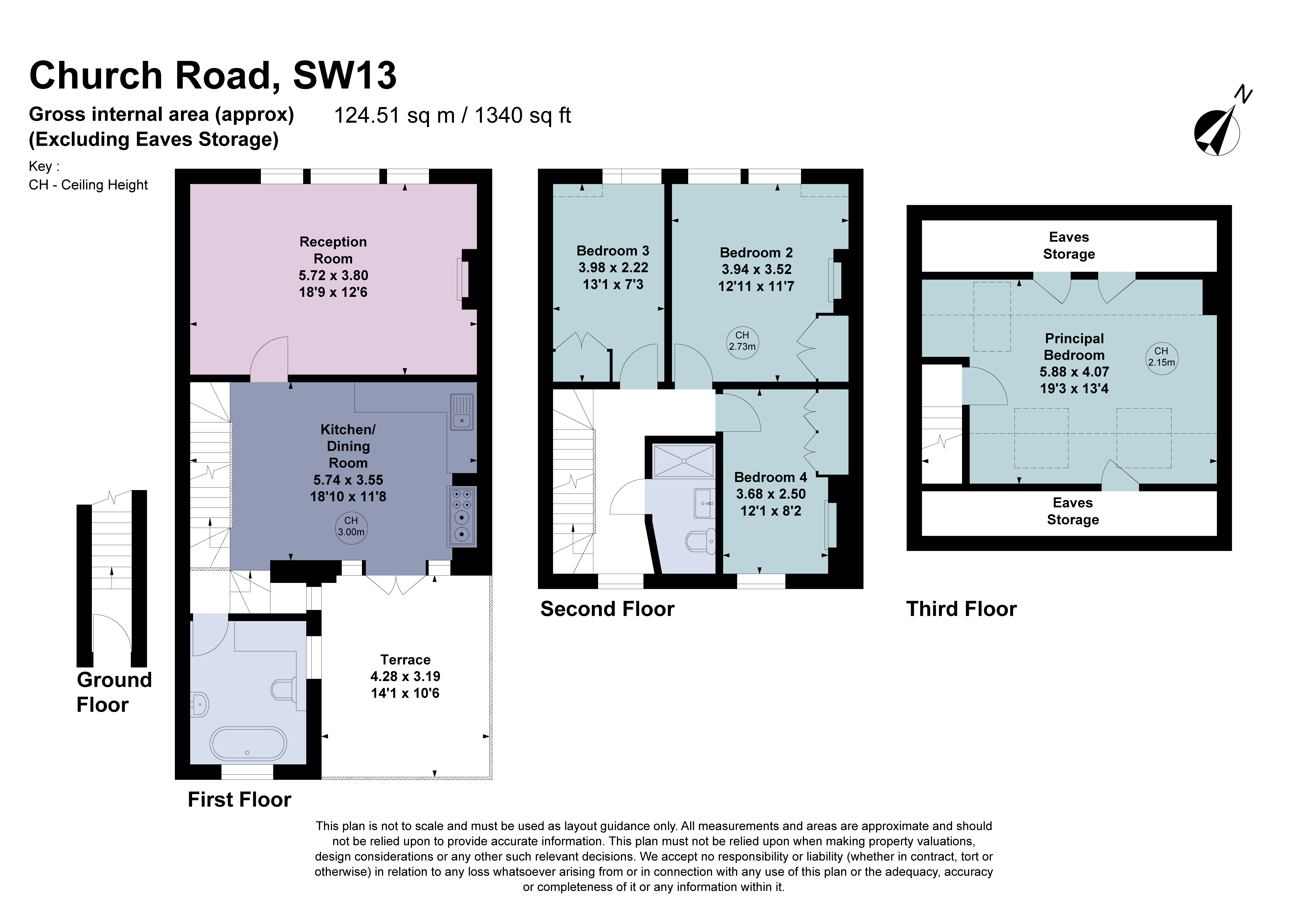 56A, Church Road, London floorplan