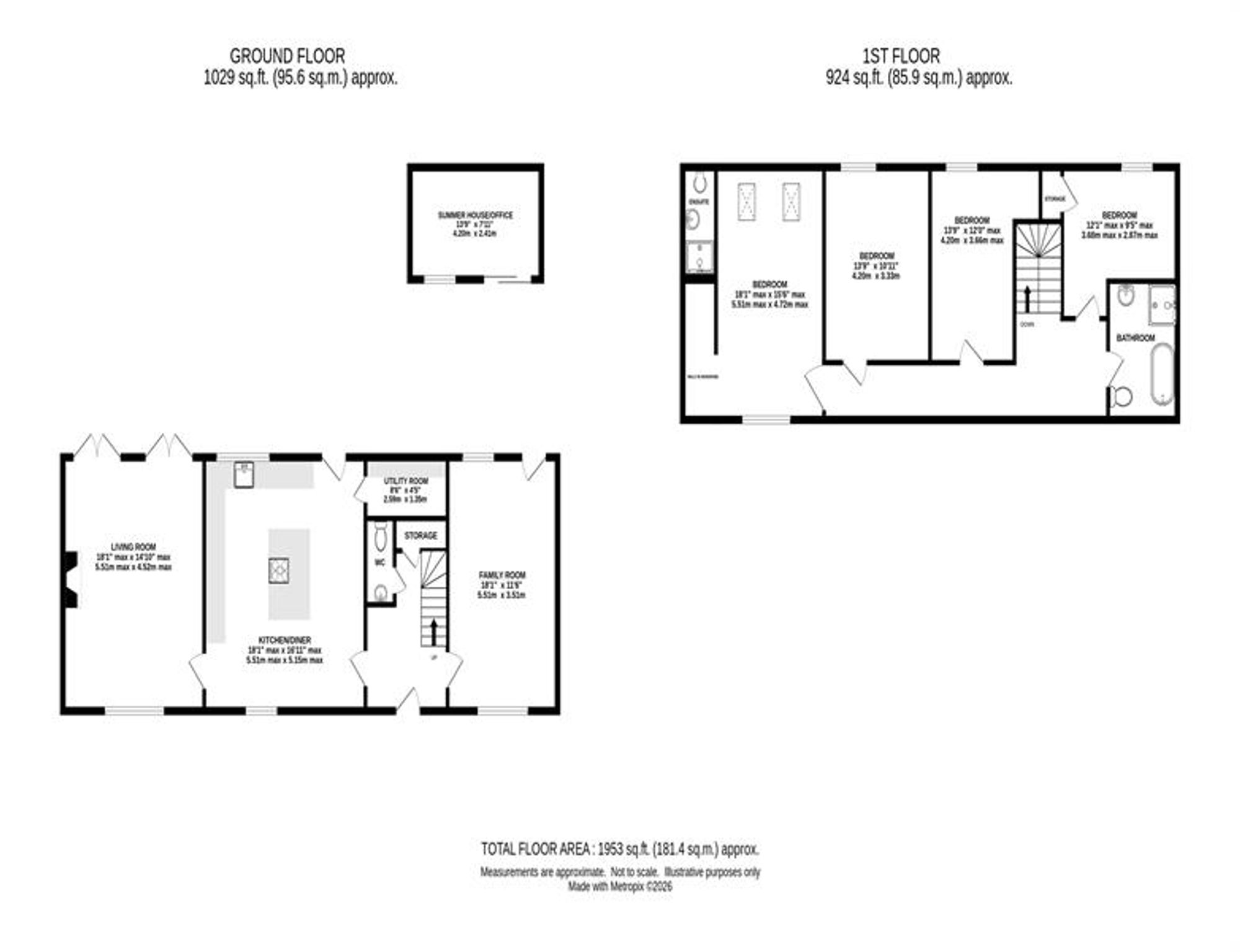 4 Willow Barns Newcastle Road South, Sandbach floorplan