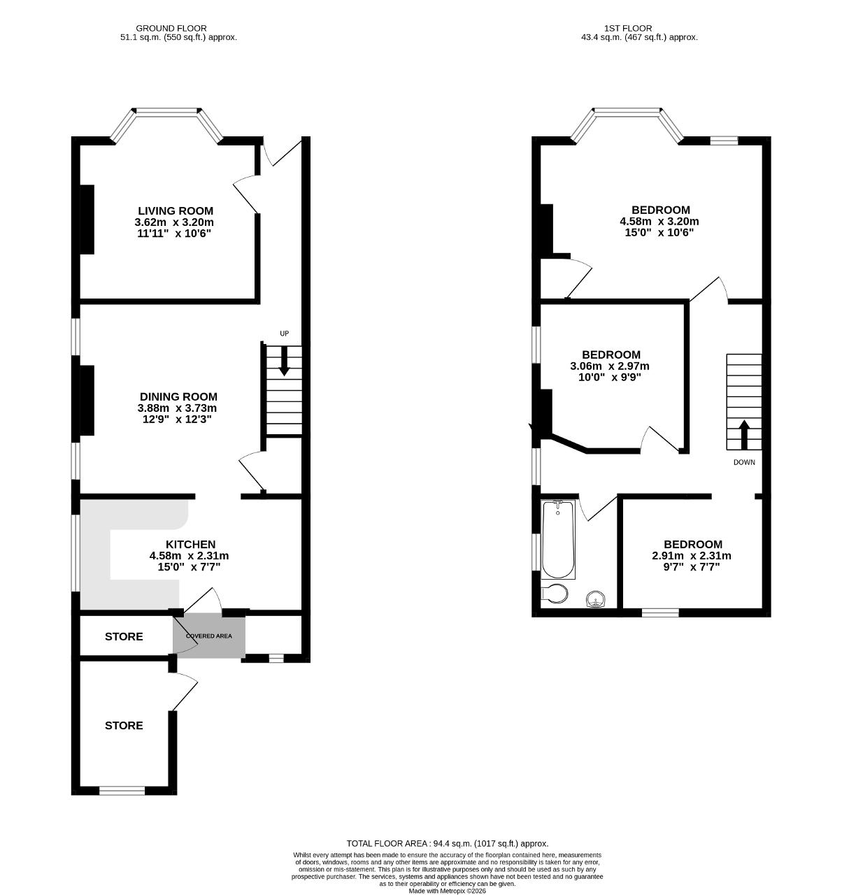30, Woodmarsh, Trowbridge floorplan