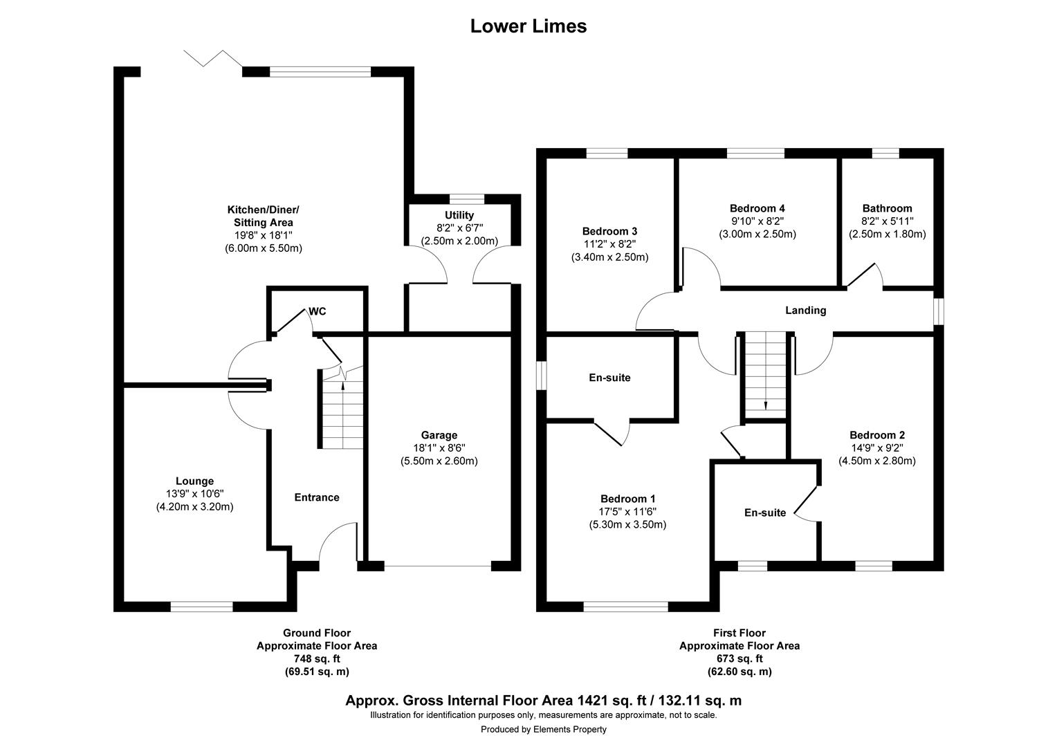 5, Lower Limes, Barnsley floorplan
