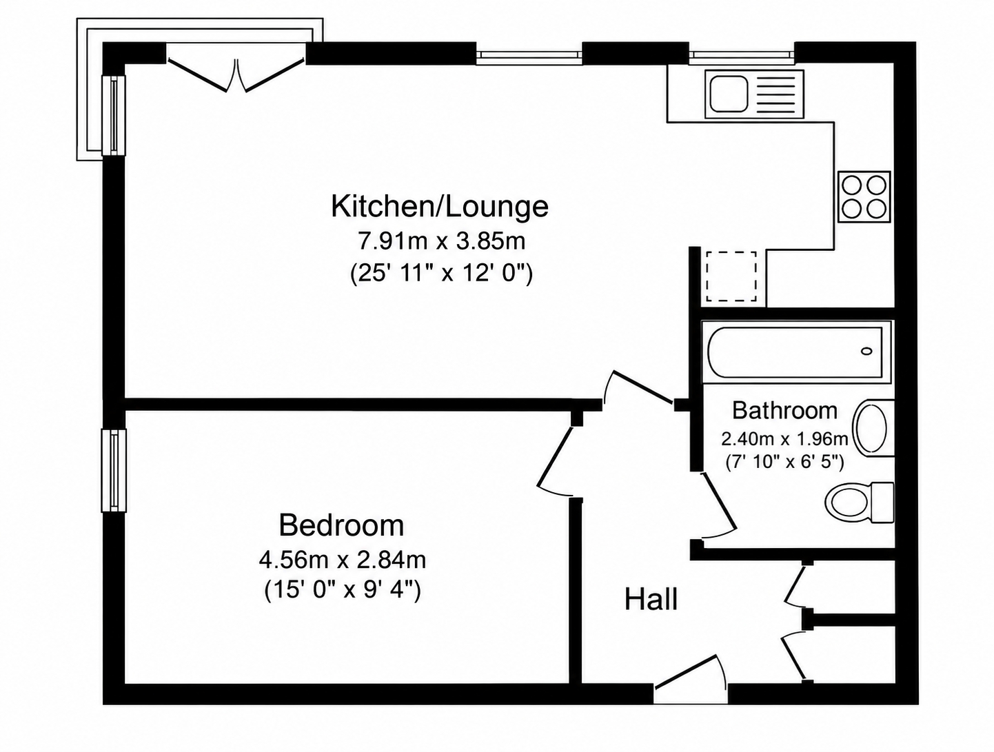 Priestley Road, Hampshire floorplan