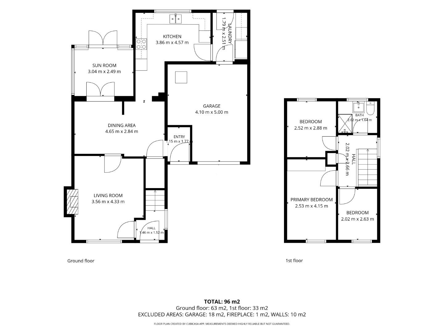 36, Sandall View, Sheffield floorplan
