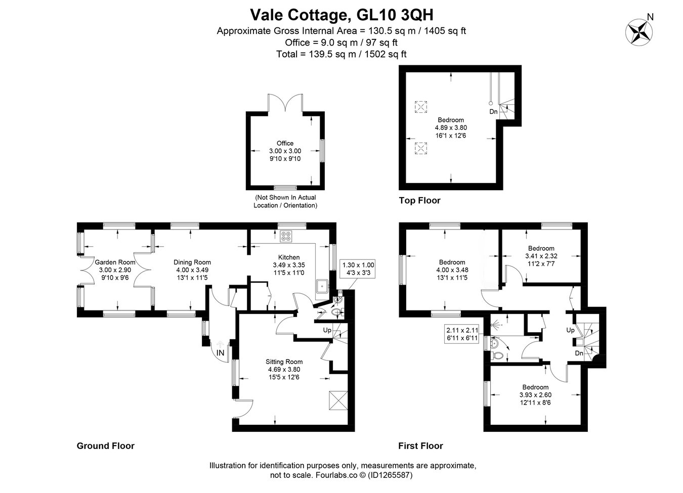 Vale Cottage, Kings Stanley floorplan