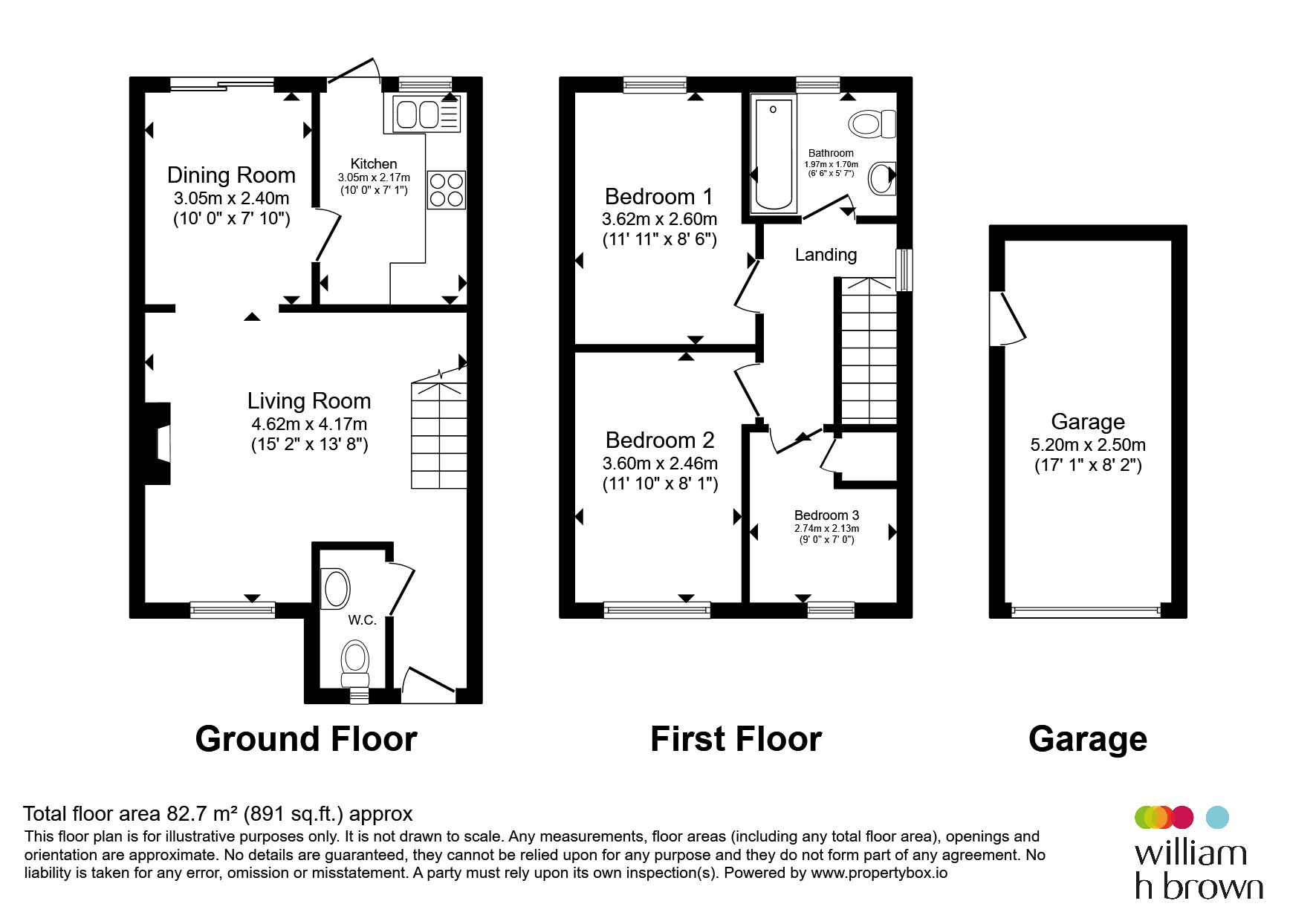 72, Gunnersbury Way, Nottingham floorplan