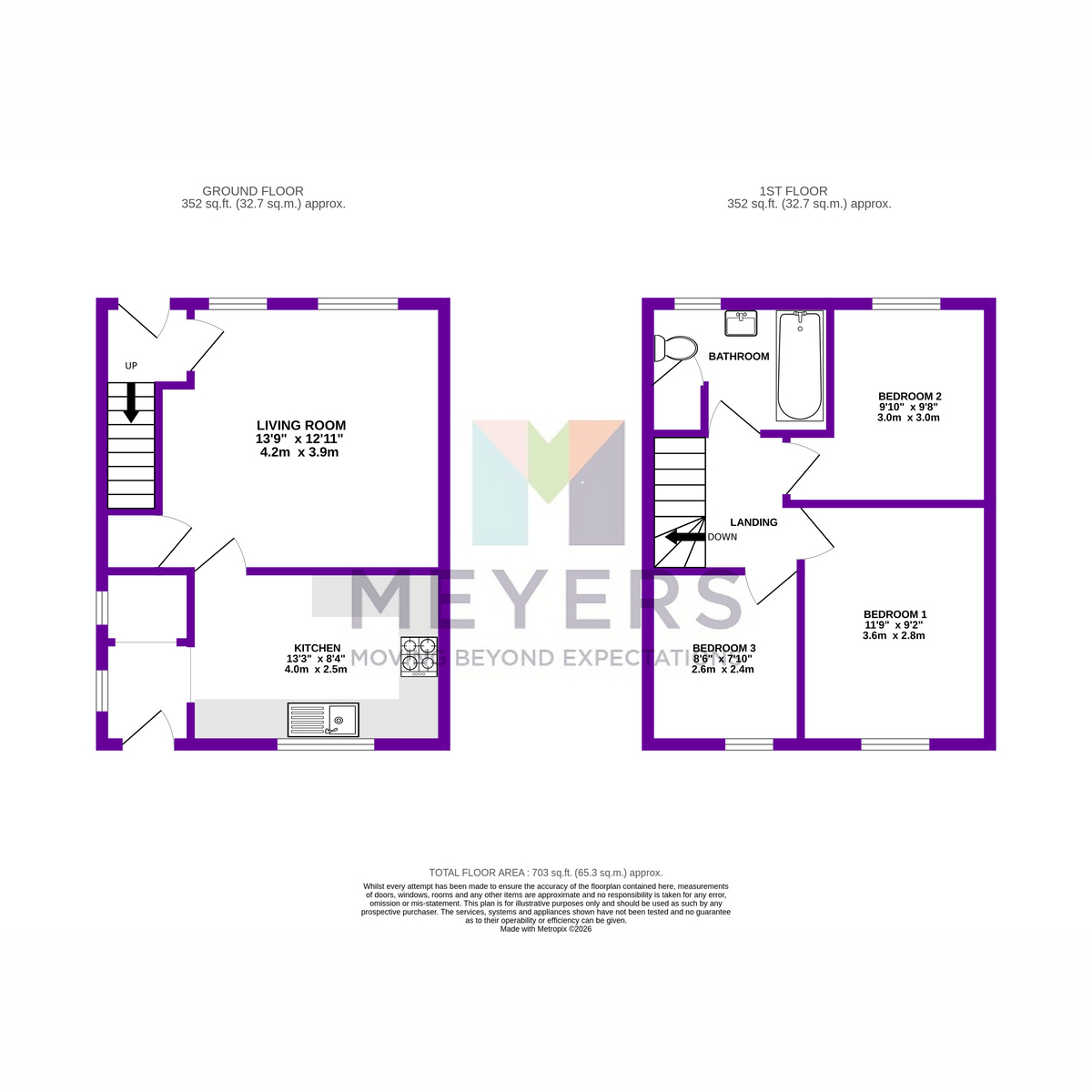 5, Rochester Road, Bournemouth floorplan