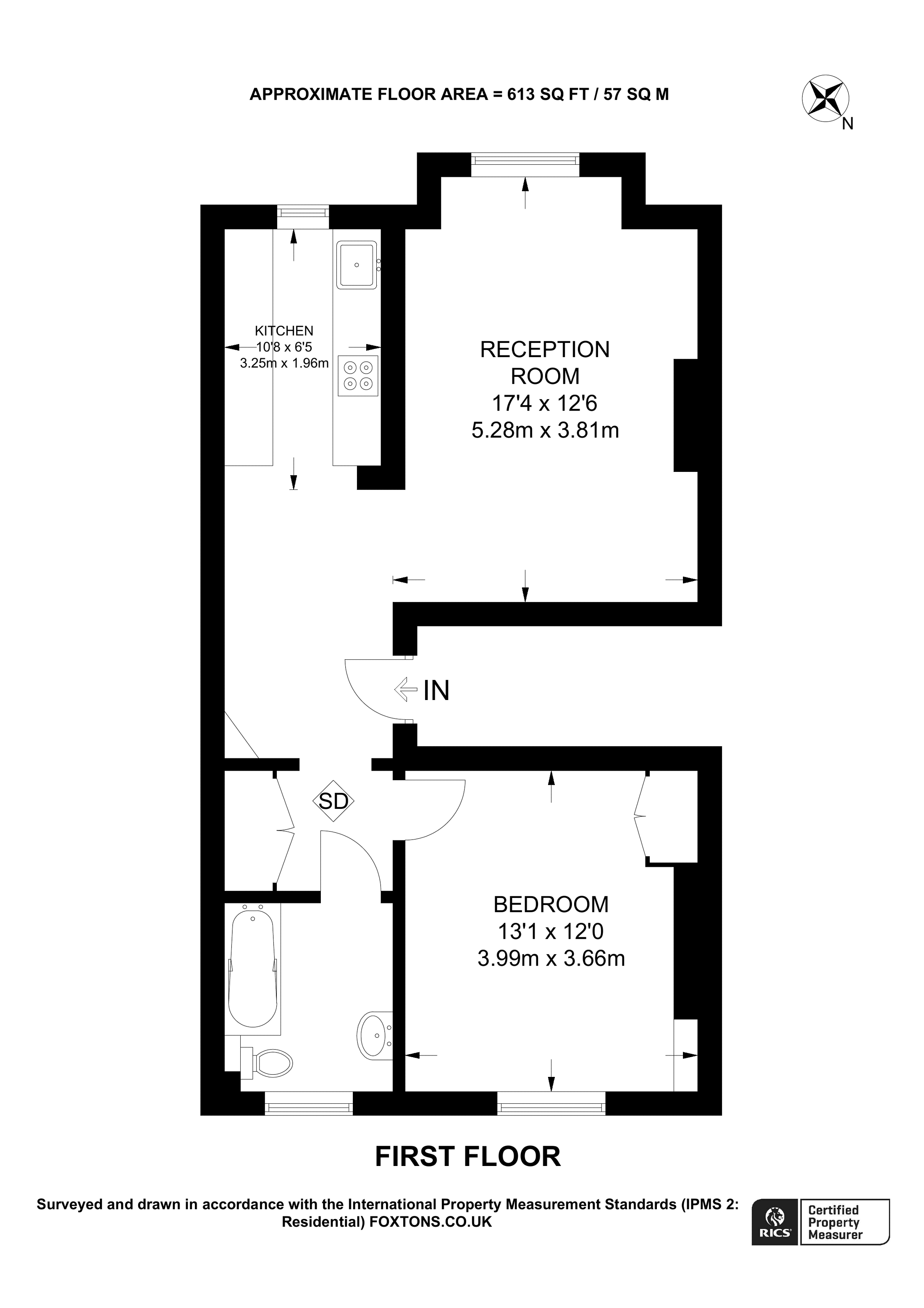 Denning Road, Hampstead floorplan