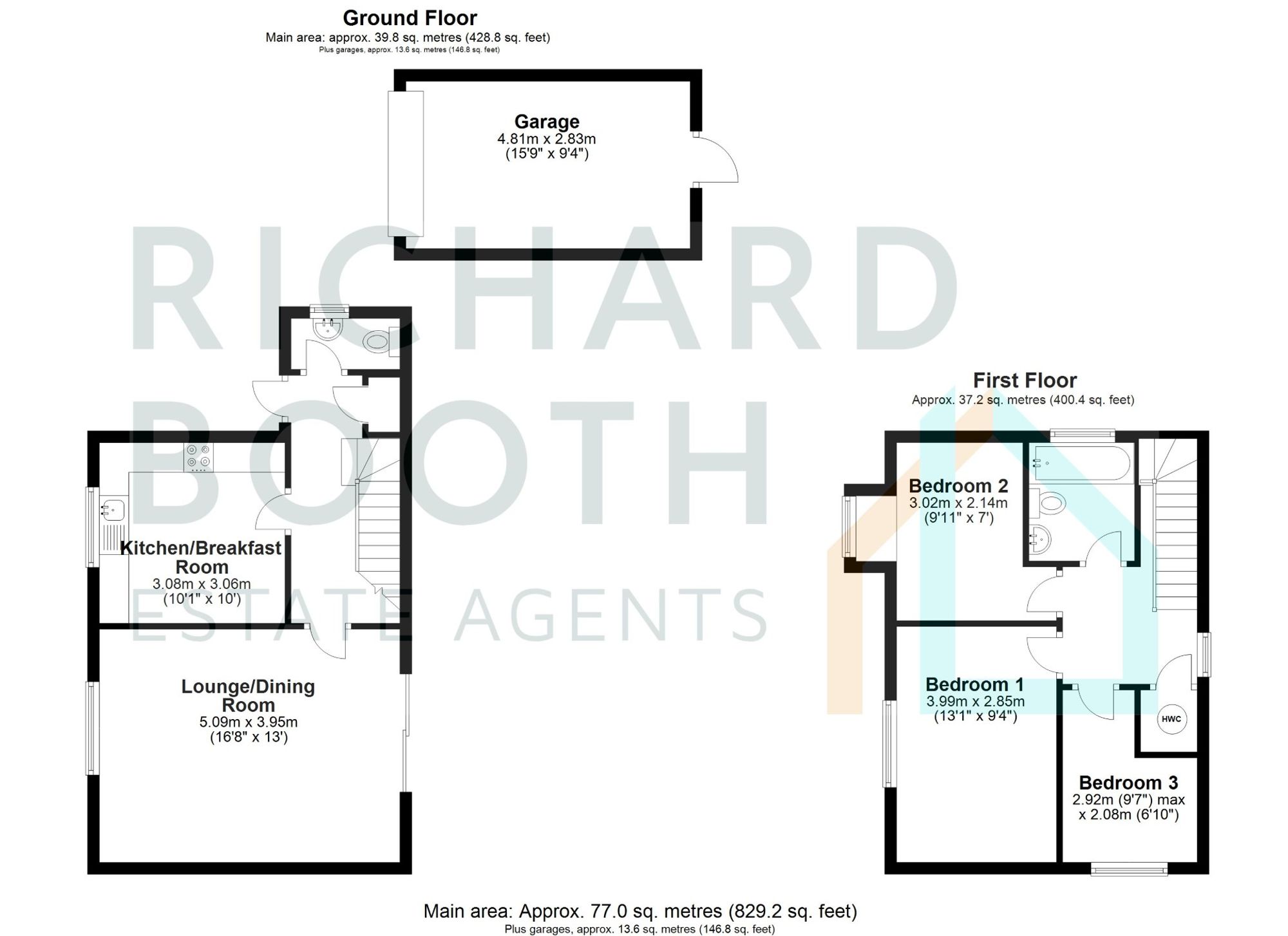 22 Cherry Rise, Ely floorplan