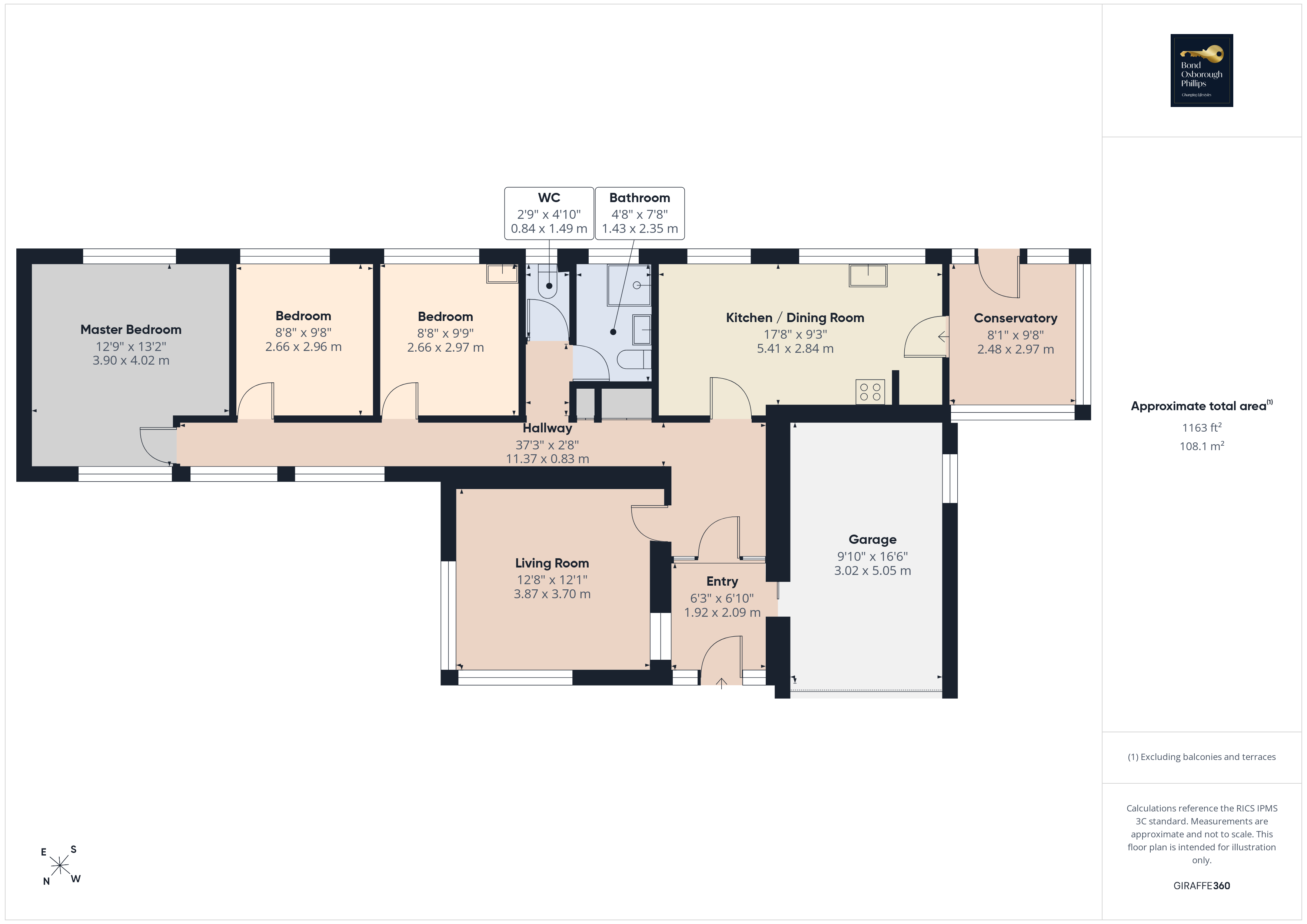 Trelights, Cornwall floorplan